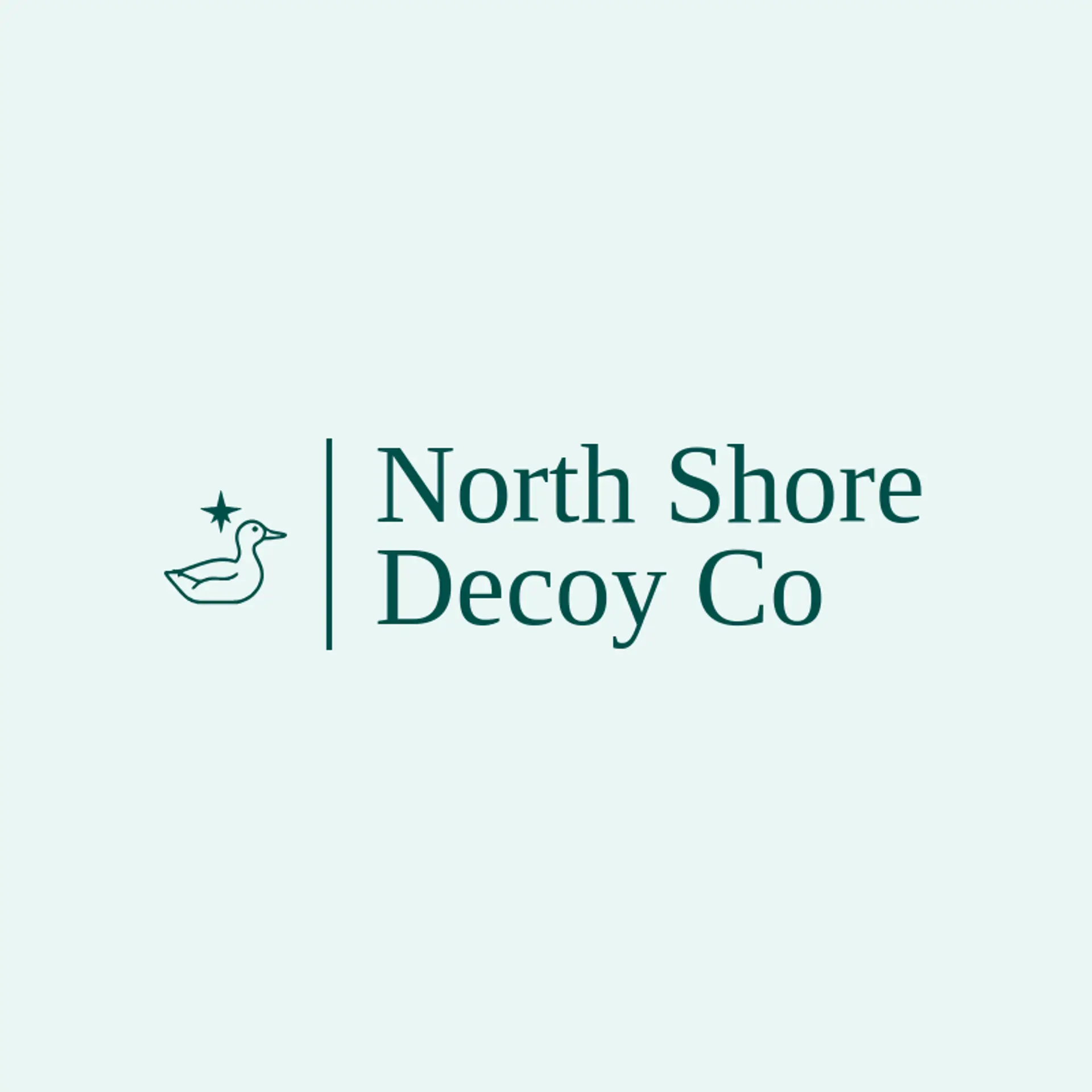 North Shore Decoy Co logo for duck hunting