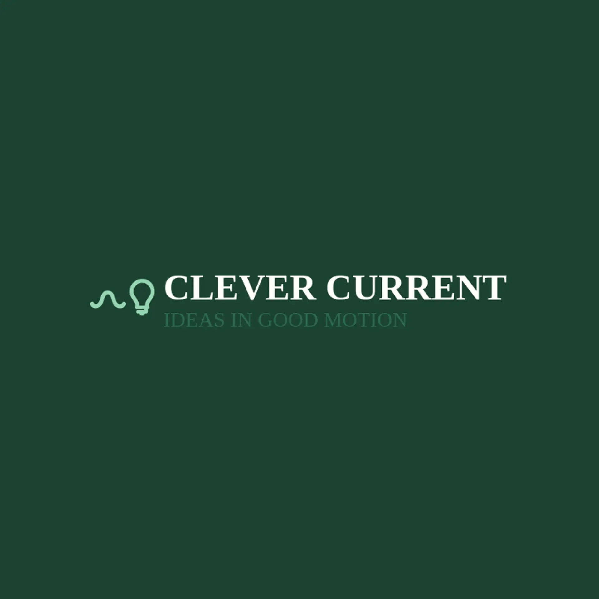 Clever Current logo for agency