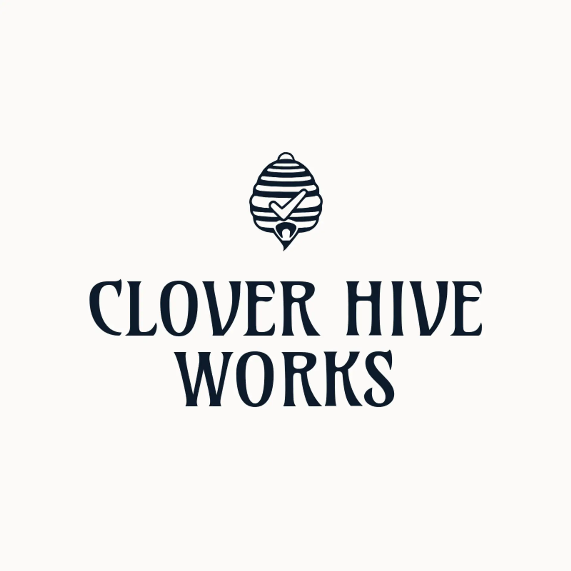 Clover Hive Works logo for hive