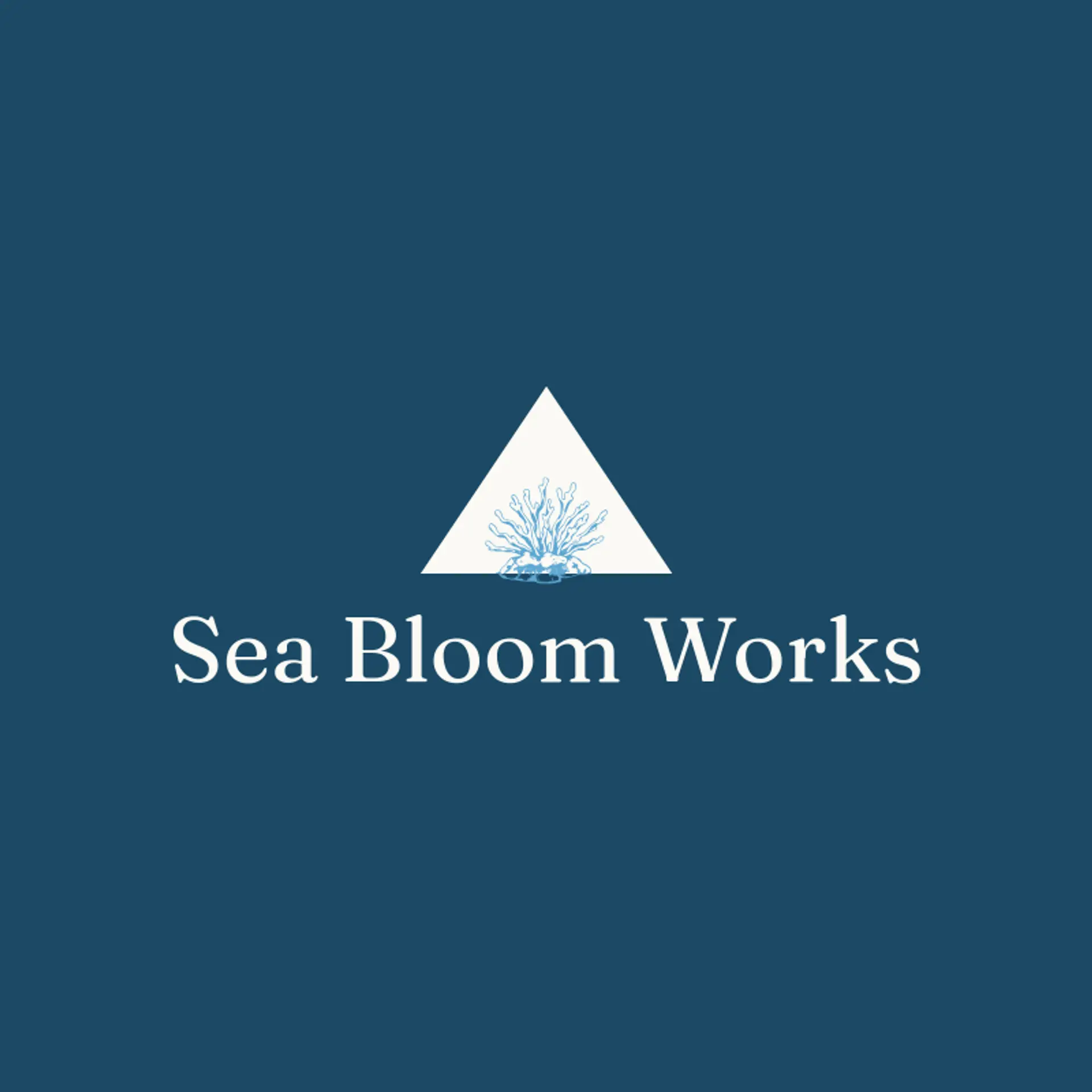 Sea Bloom Works logo for reef