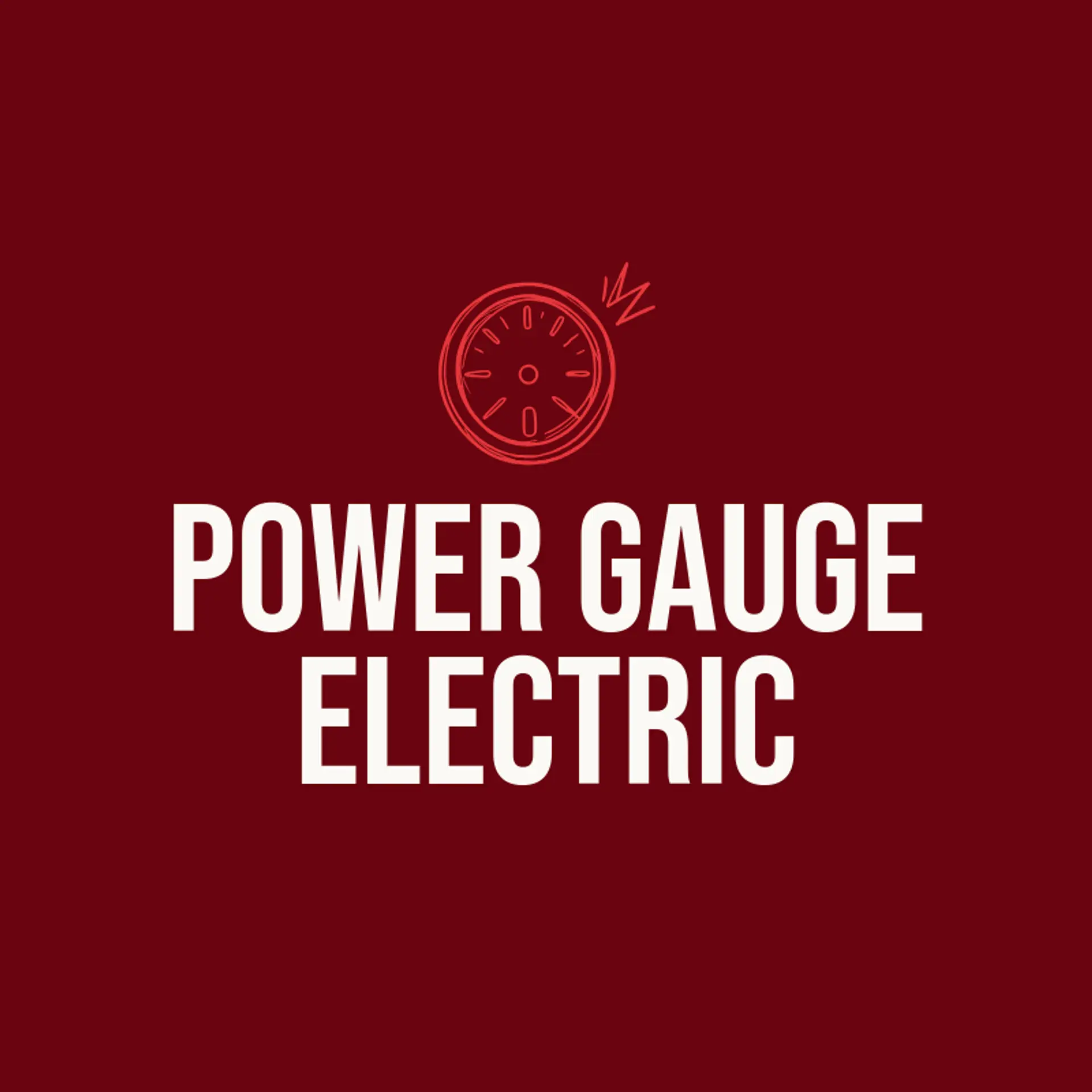 Power Gauge Electric logo for electrician