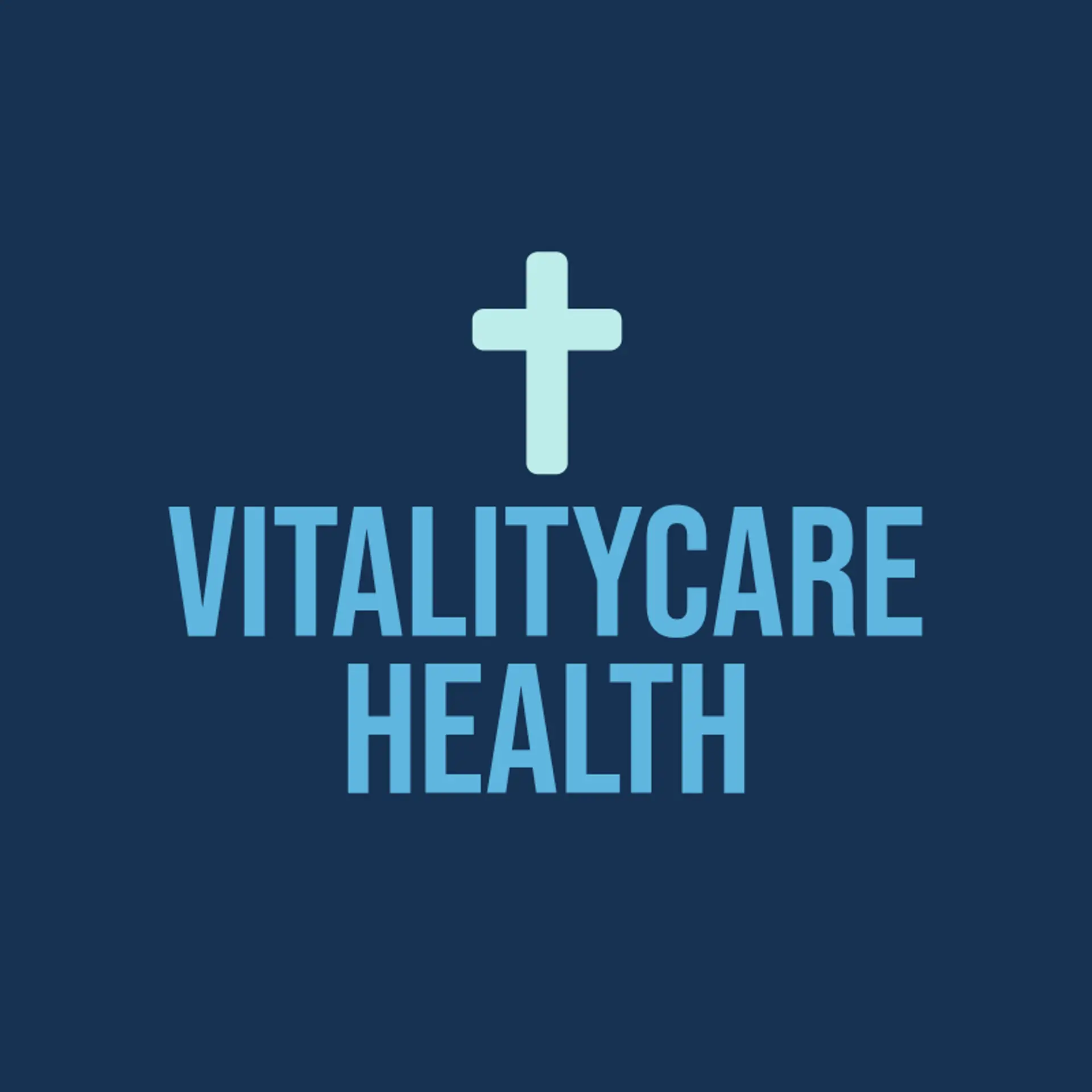 VitalityCare Health logo for healthcare
