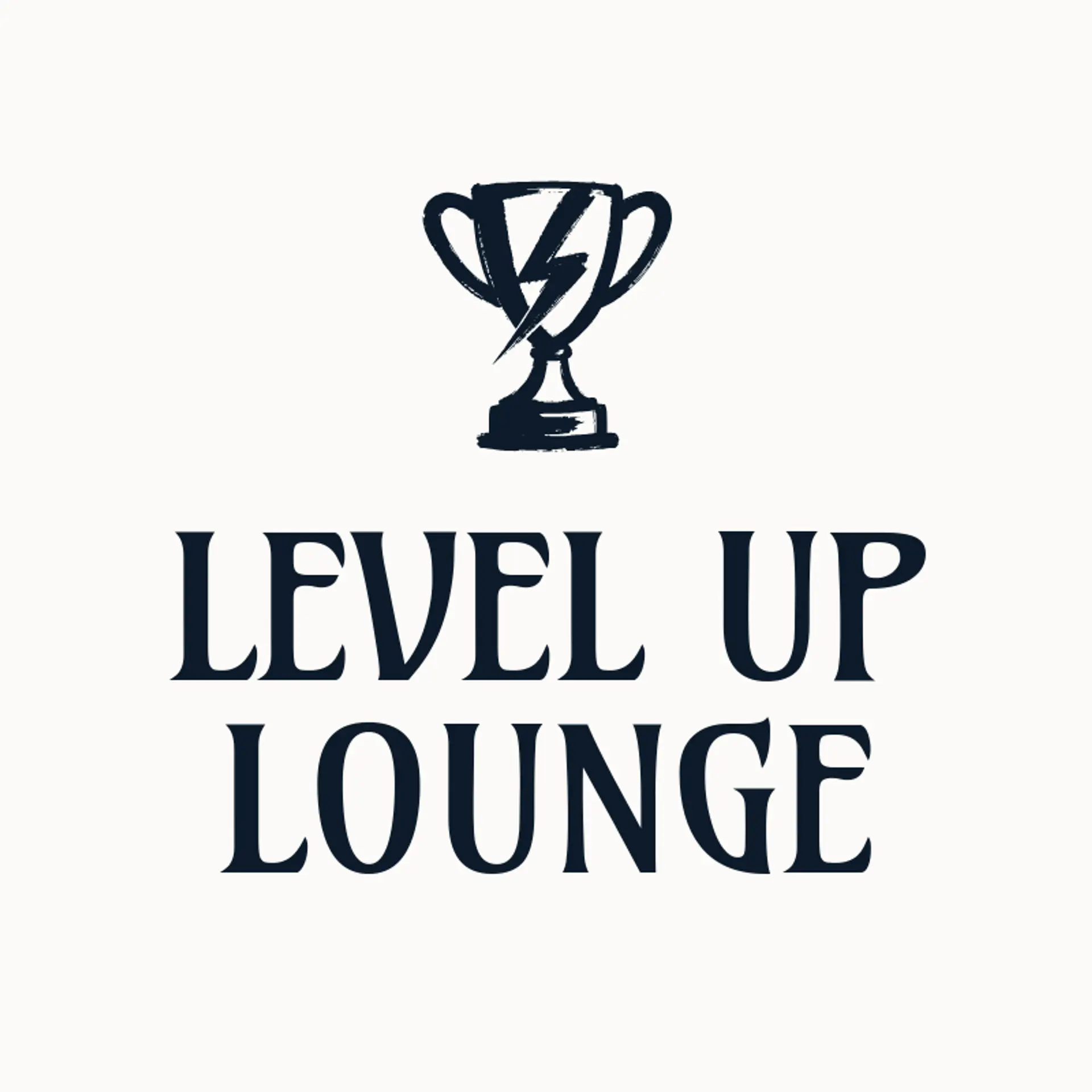 Level Up Lounge logo for gamer