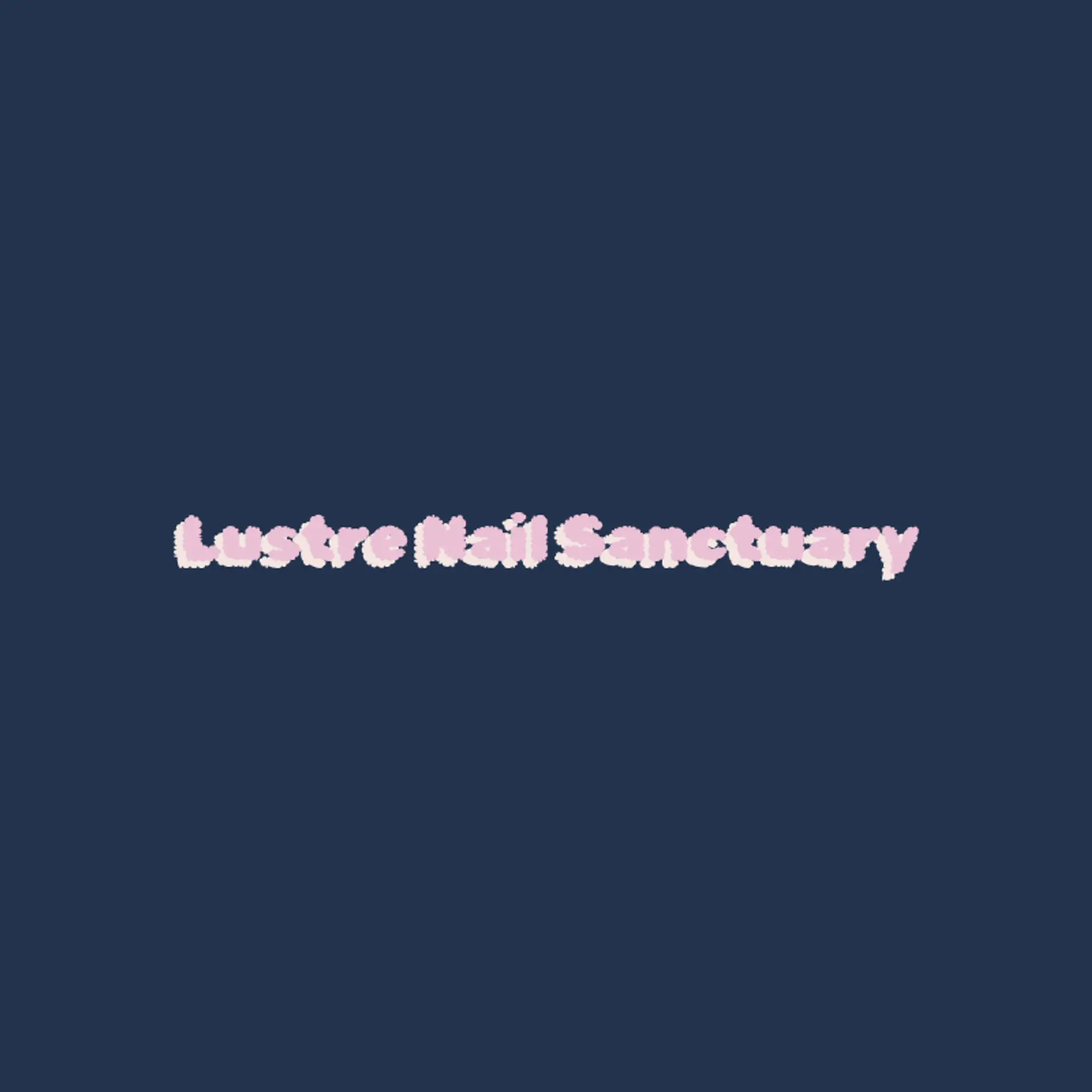 Lustre Nail Sanctuary logo for nail spa