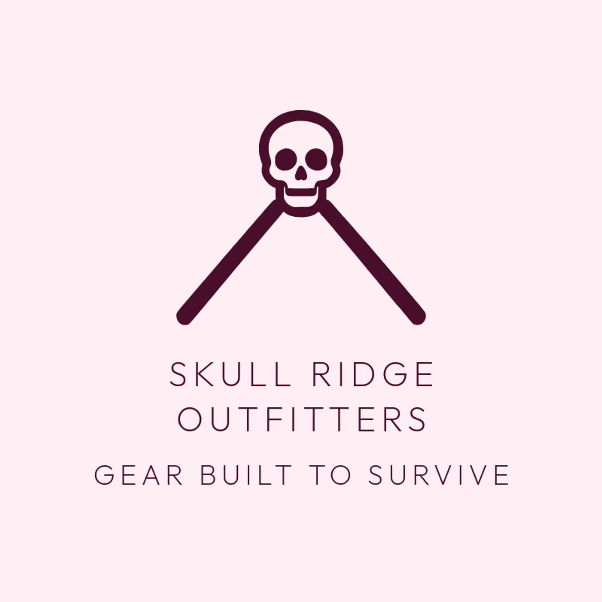 Skull Ridge Outfitters logo for skull