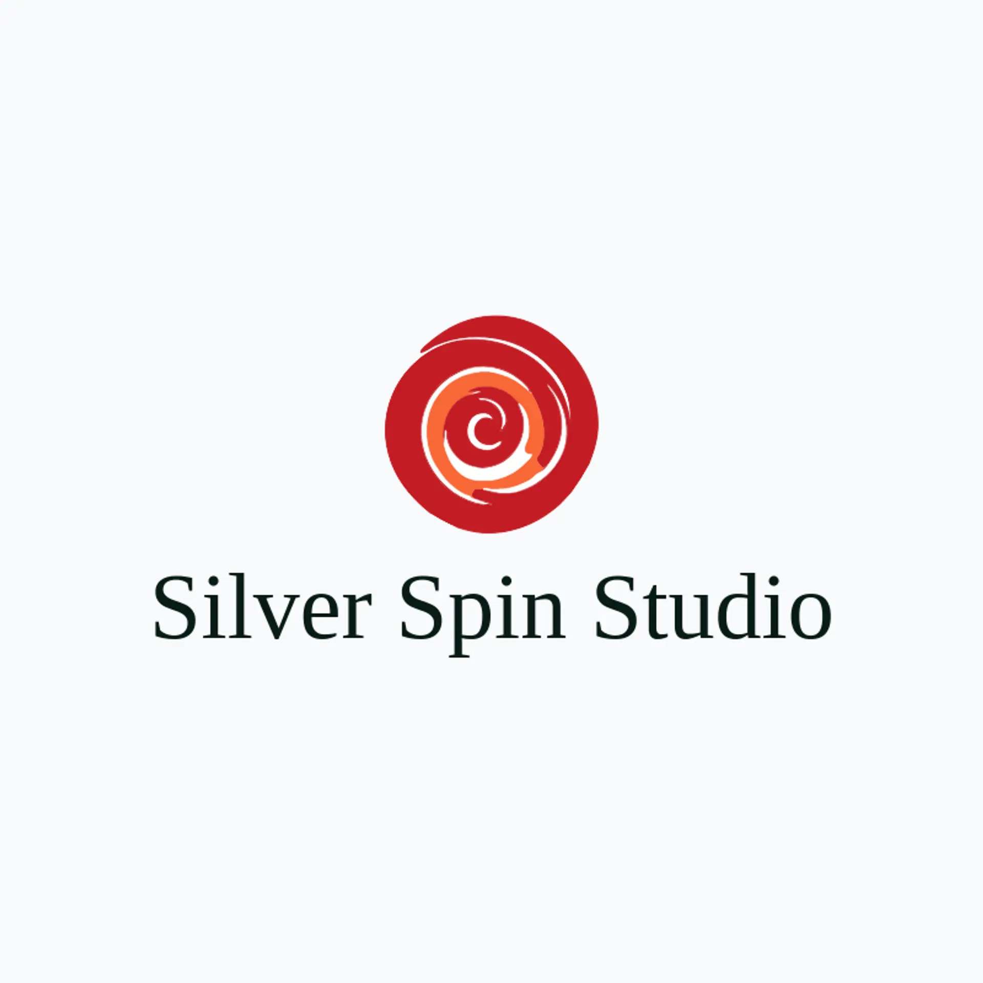Silver Spin Studio logo for whirlpool
