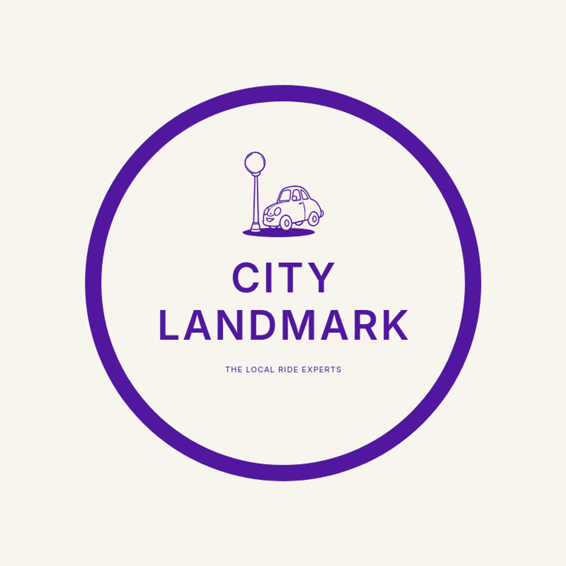 City Landmark logo for taxi