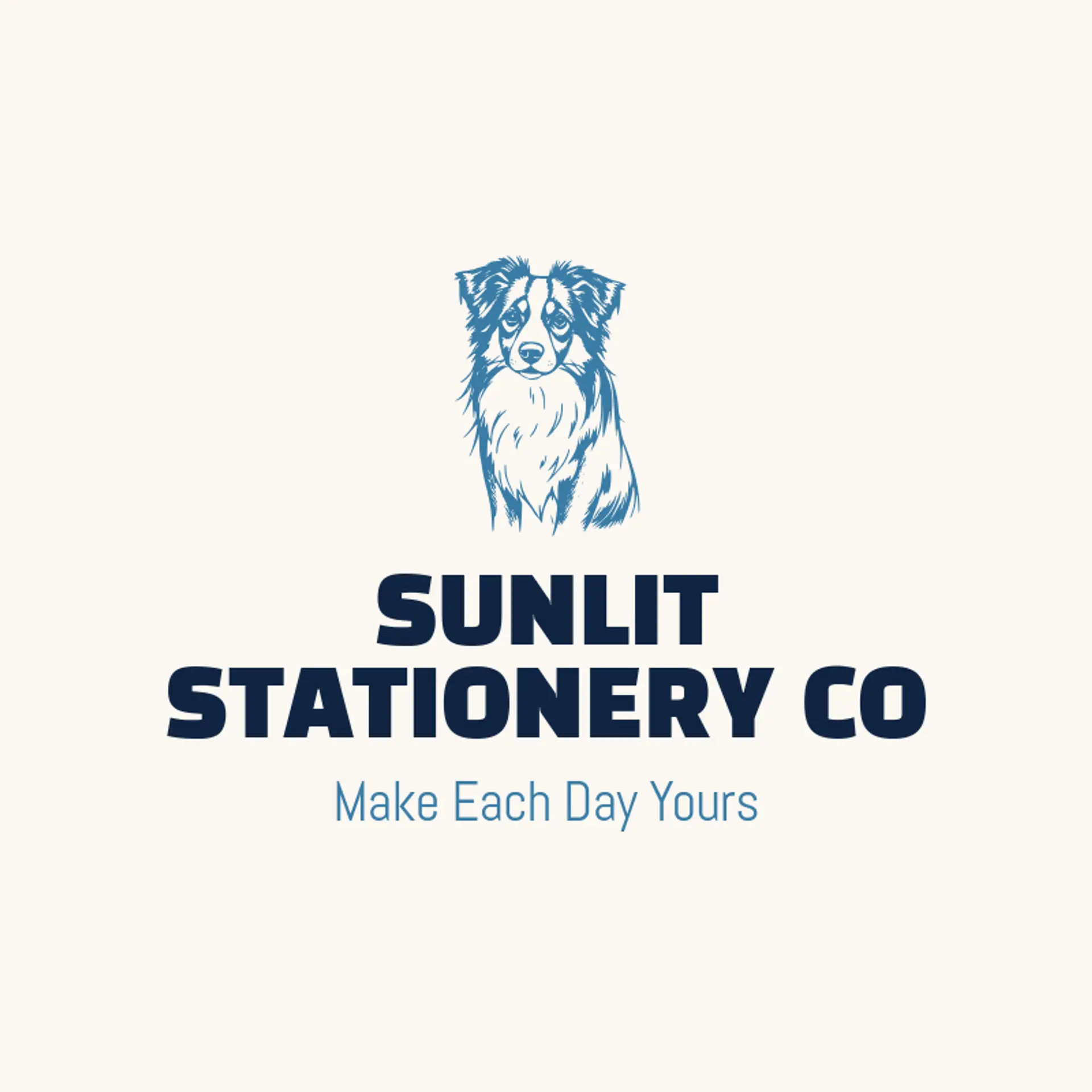 Sunlit Stationery Co logo for aussie