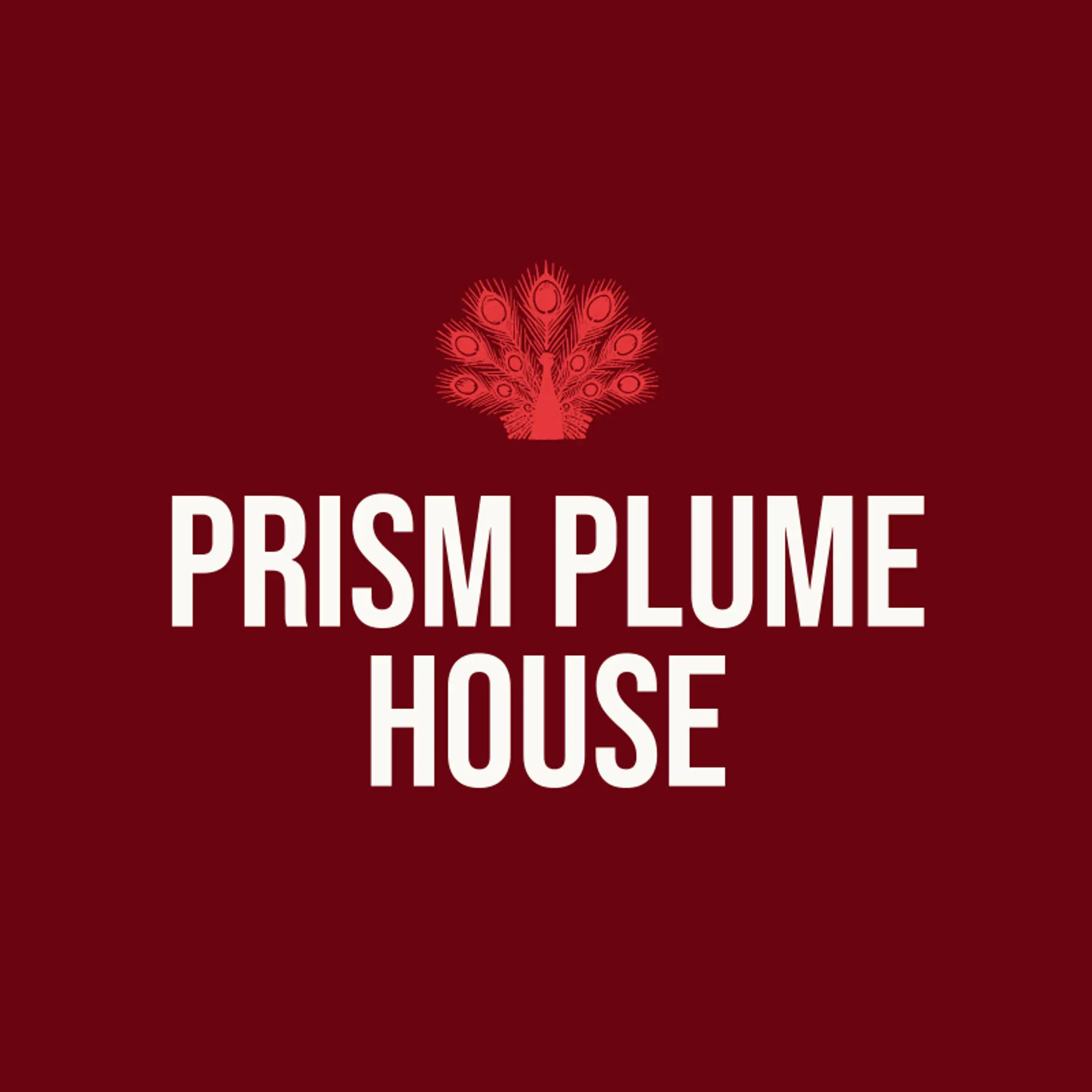 Prism Plume House logo for peacock