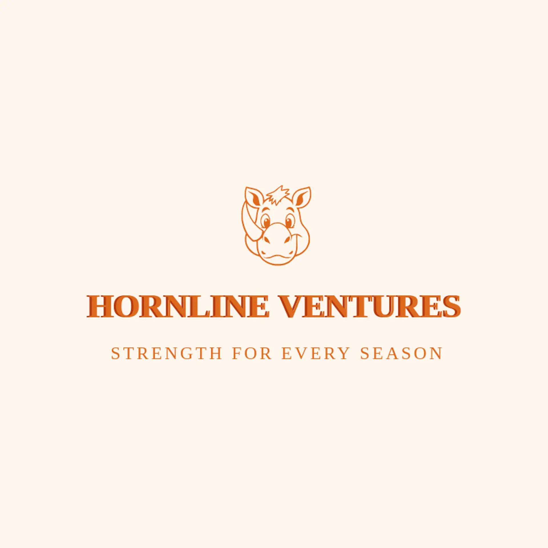 Hornline Ventures logo for rhino