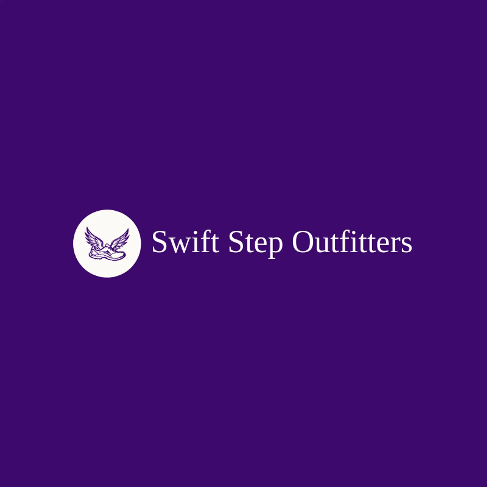 Swift Step Outfitters logo for shoe store