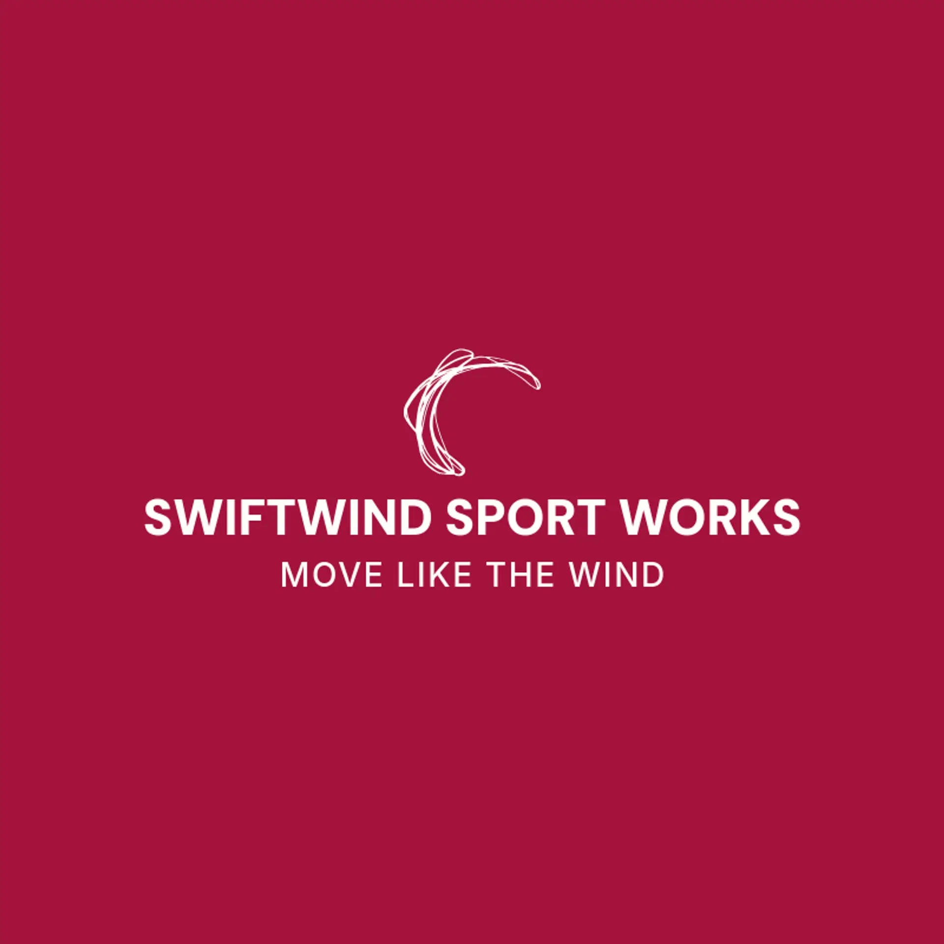 Swiftwind Sport Works logo for swoosh