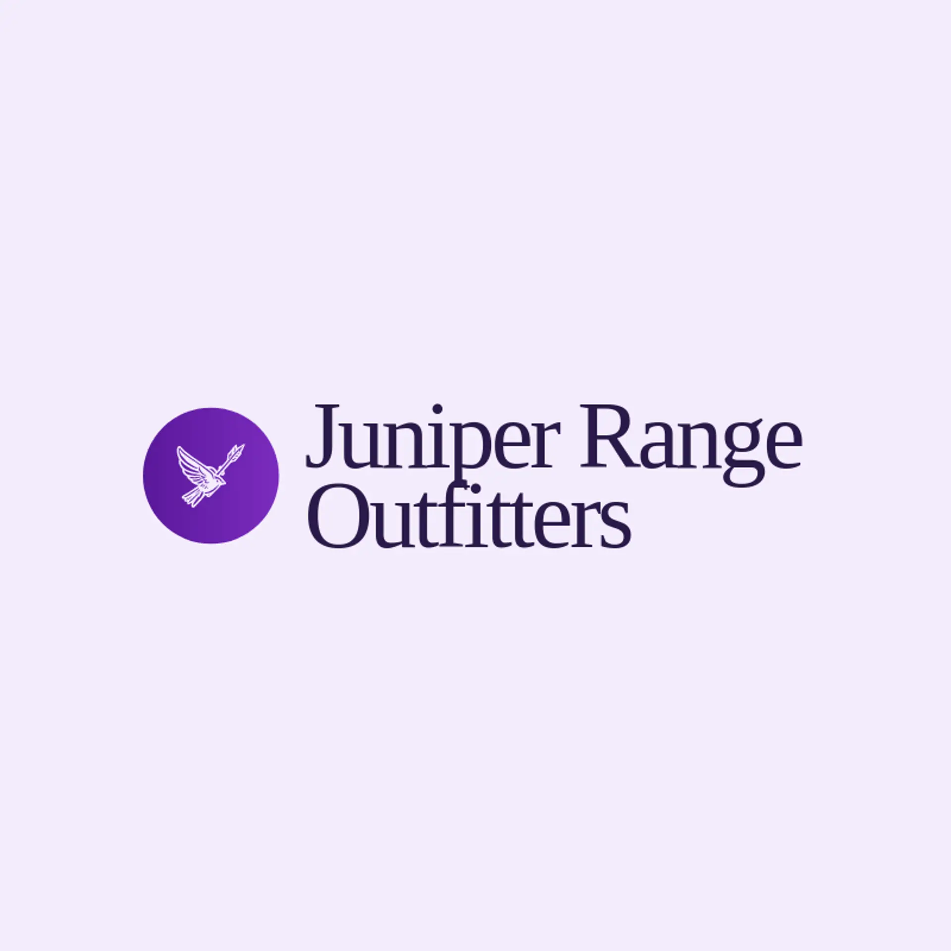 Juniper Range Outfitters logo for hunter