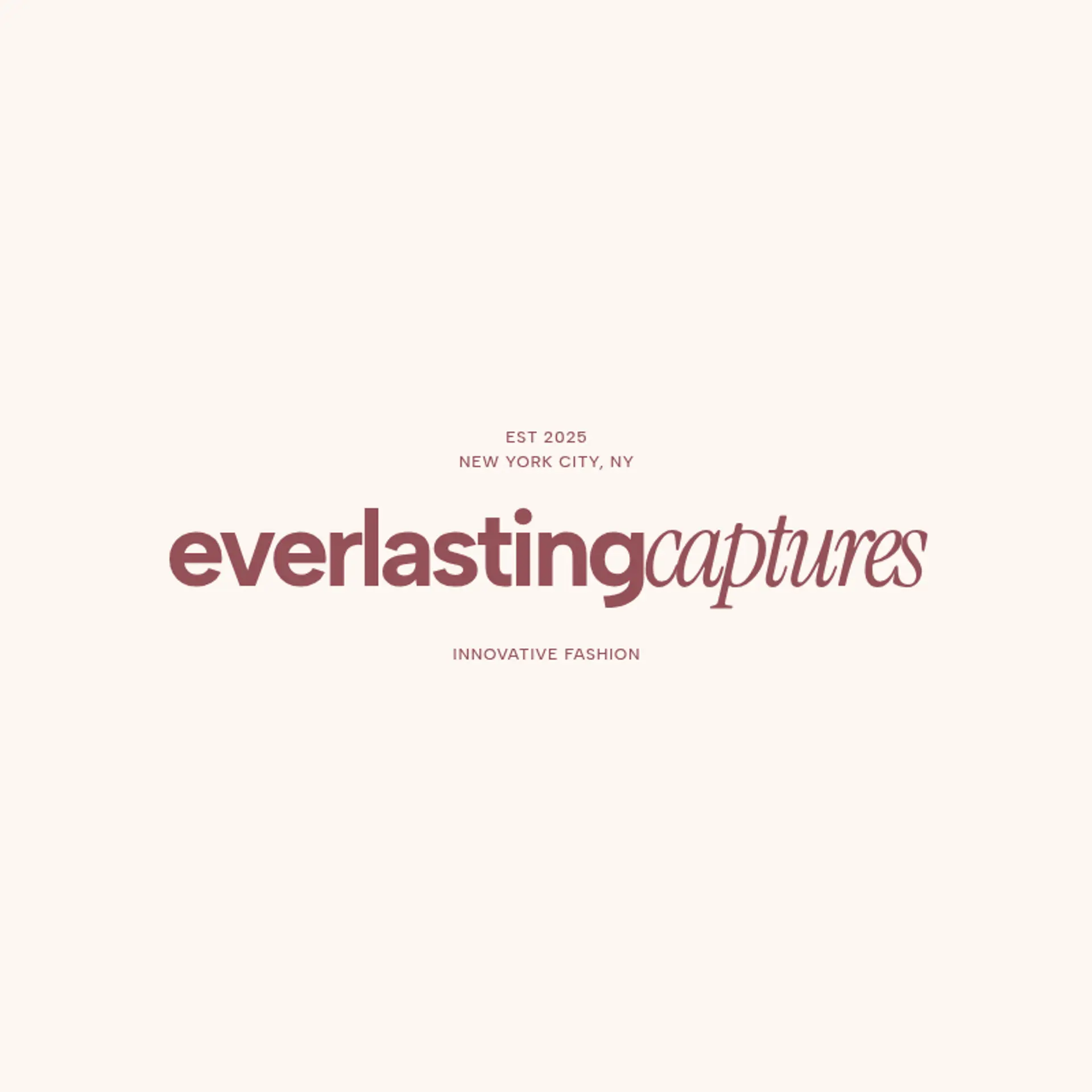 Everlasting Captures logo for wedding photographer