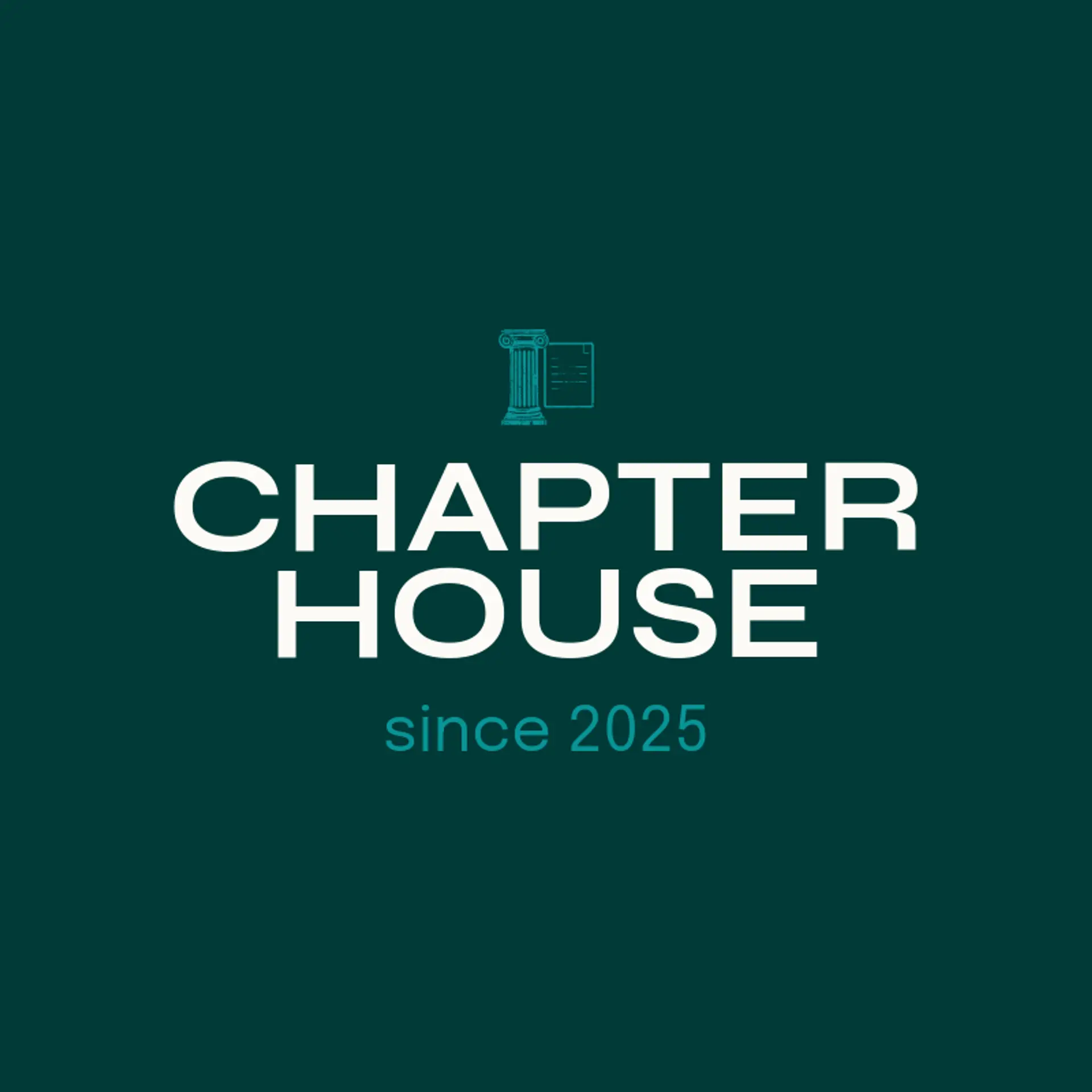 Chapter House logo for history