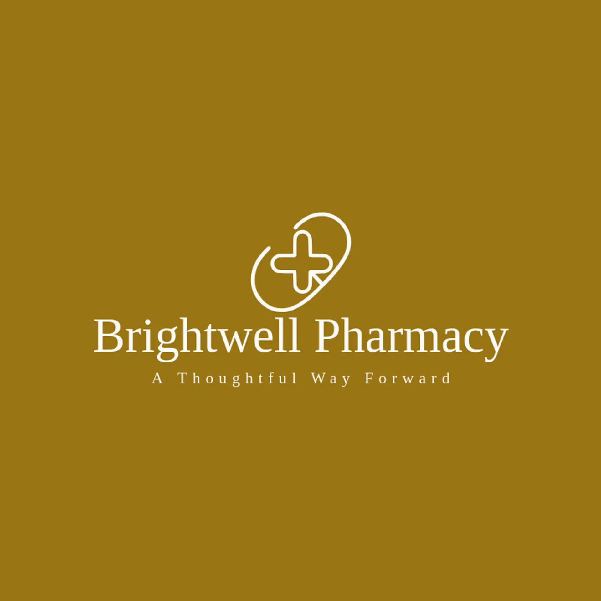 Brightwell Pharmacy logo for pill