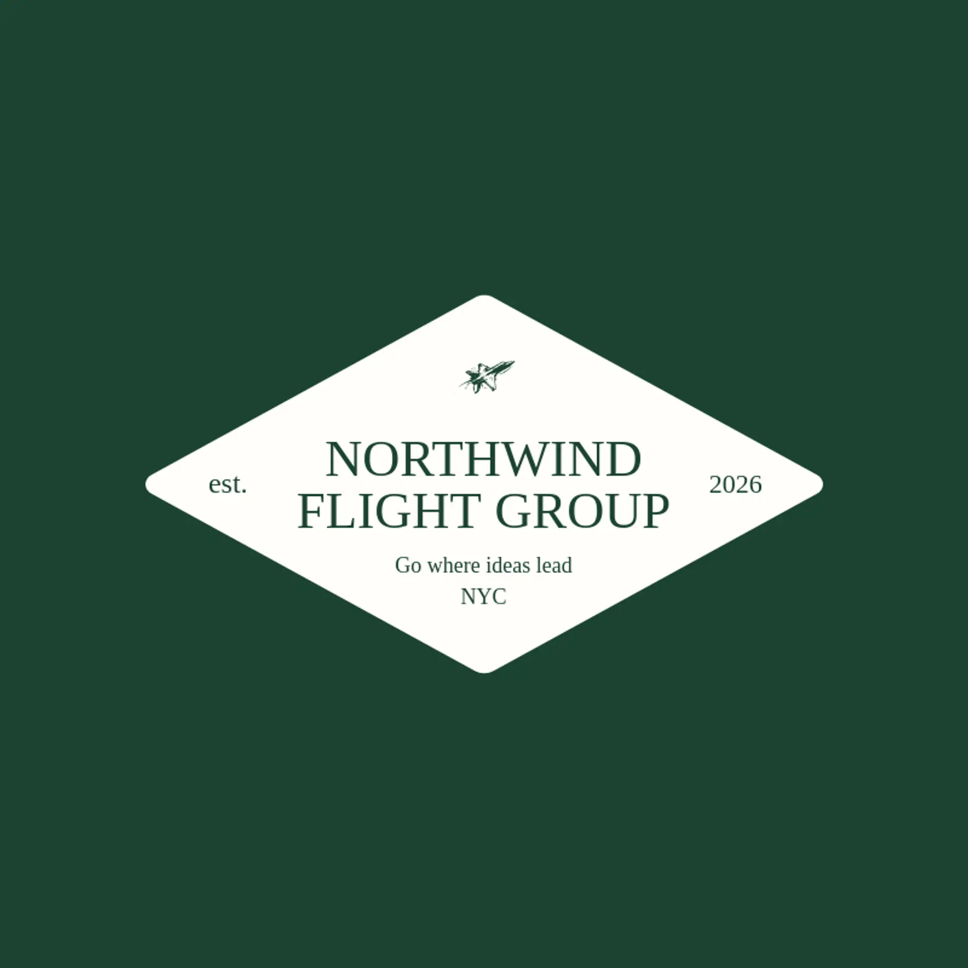 Northwind Flight Group logo for aerospace