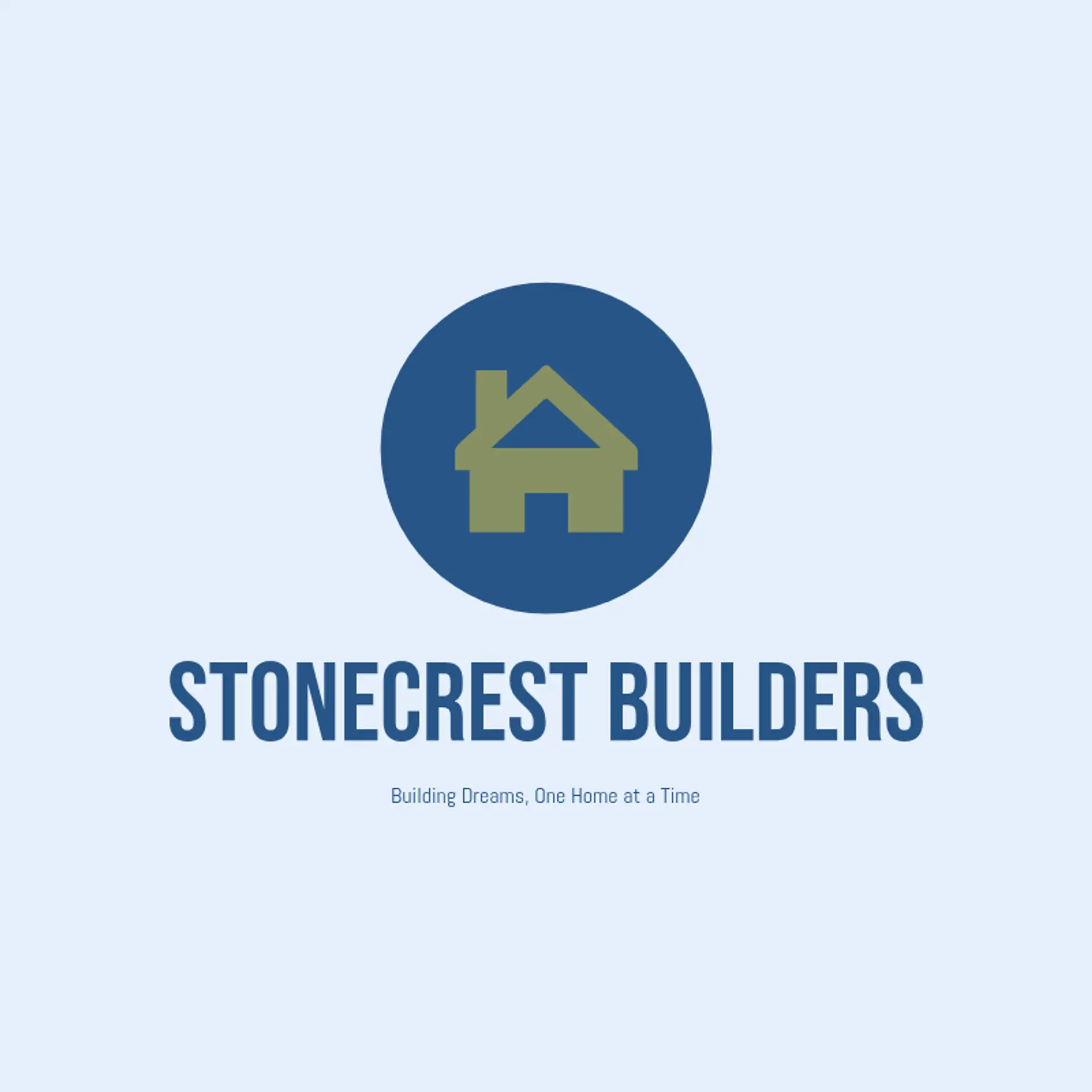StoneCrest Builders logo for house construction