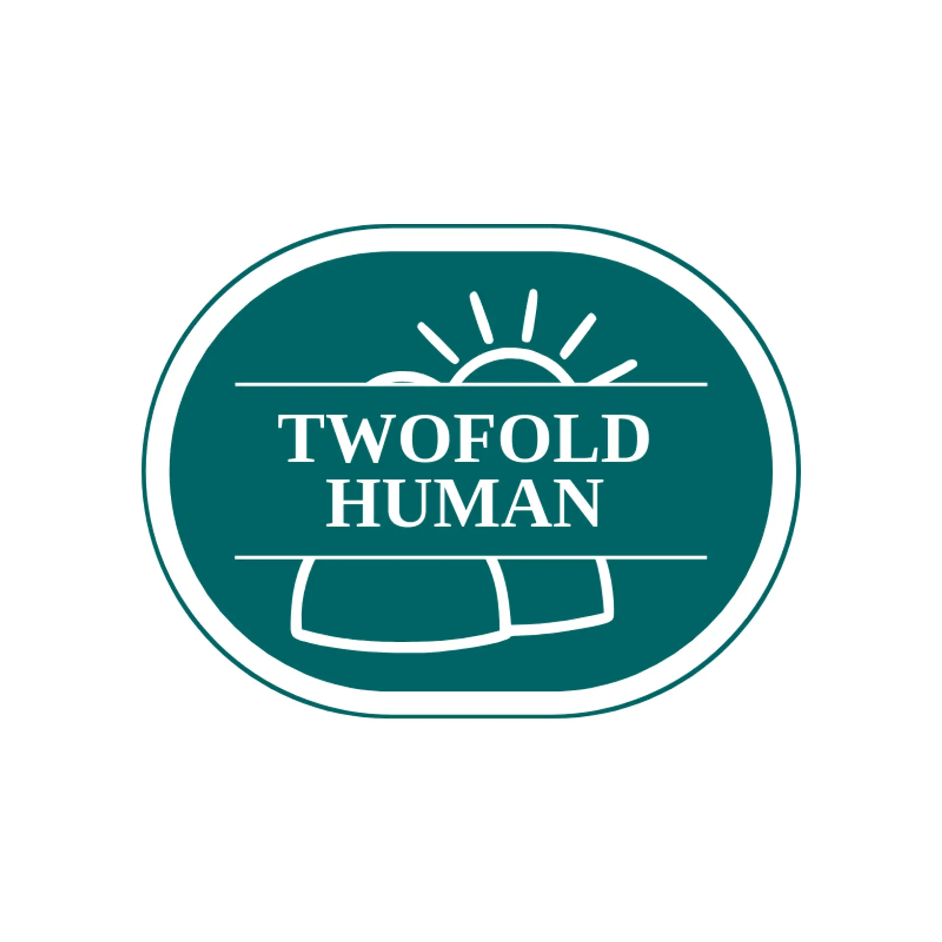 Twofold Human logo for person
