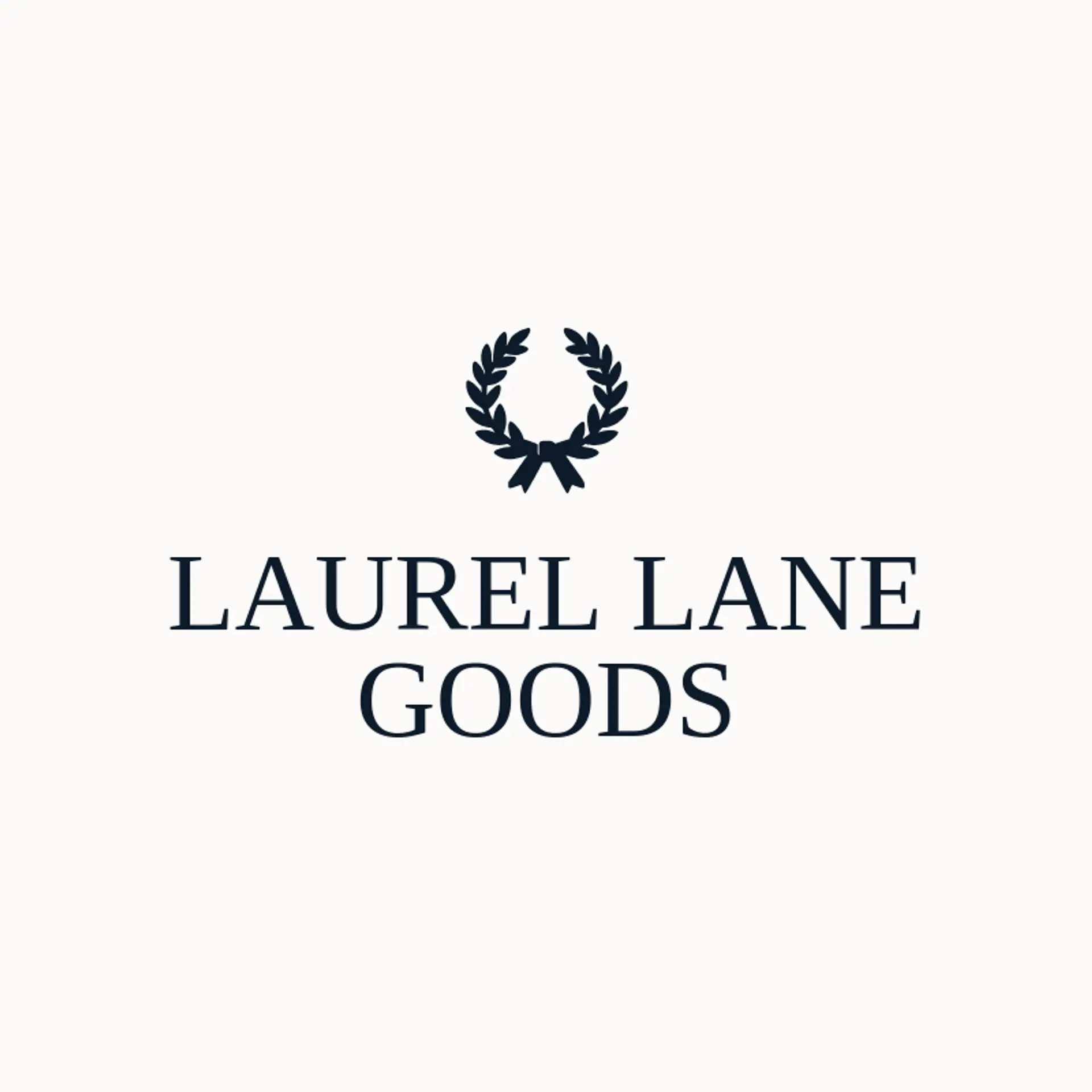 Laurel Lane Goods logo for greek