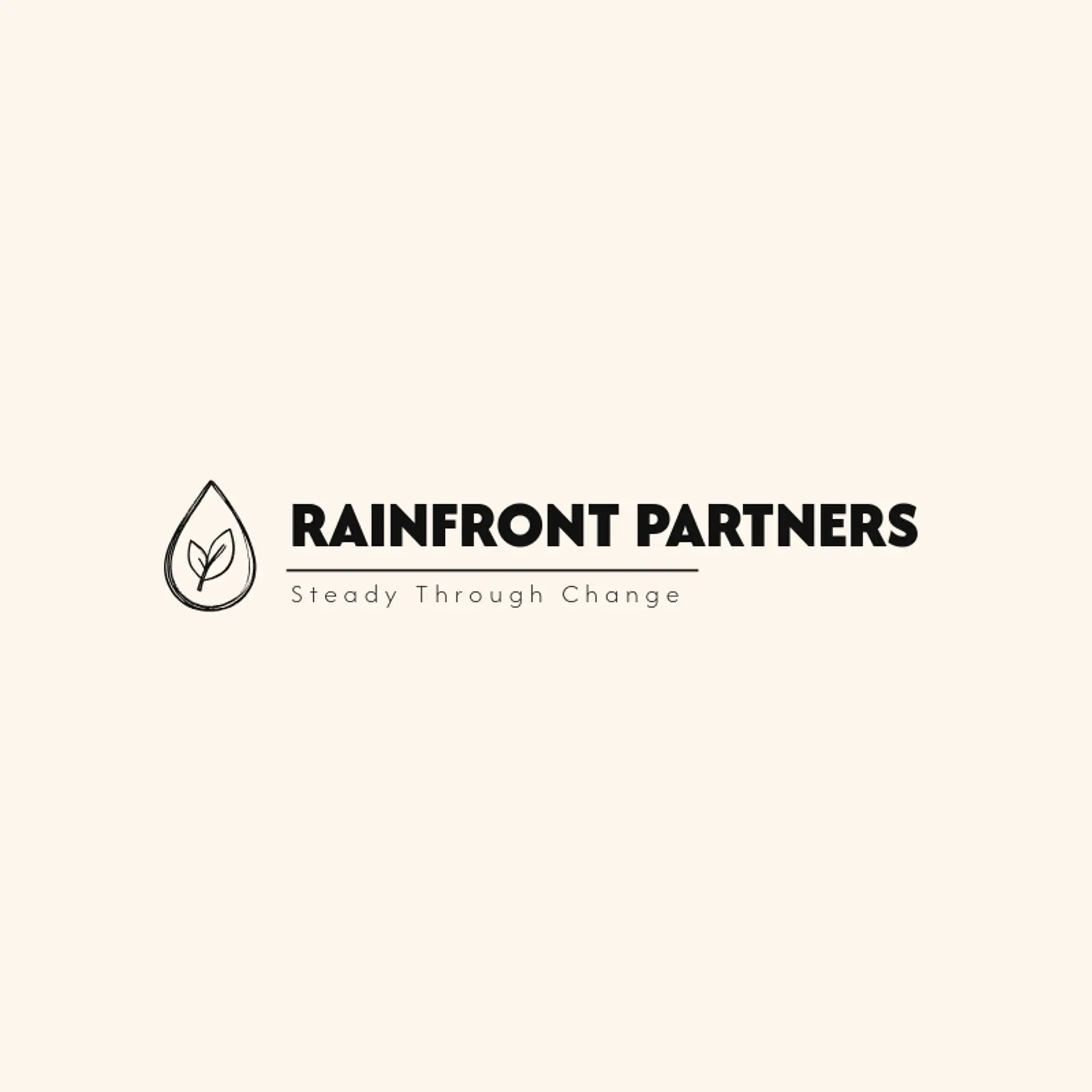 Rainfront Partners logo for storm