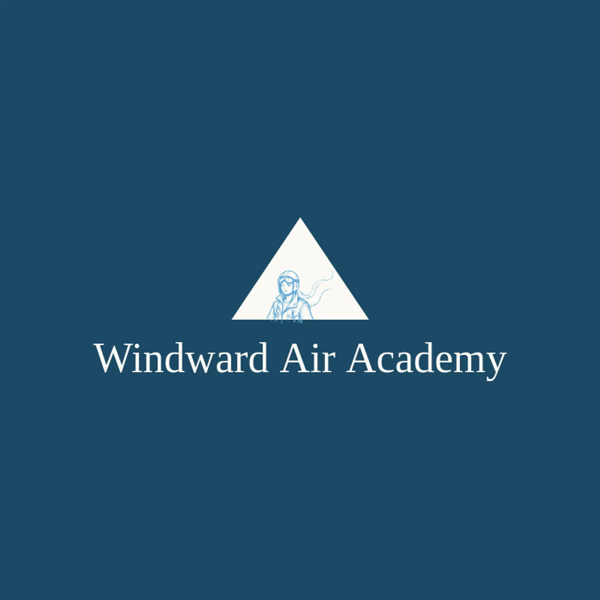 Windward Air Academy logo for aviator