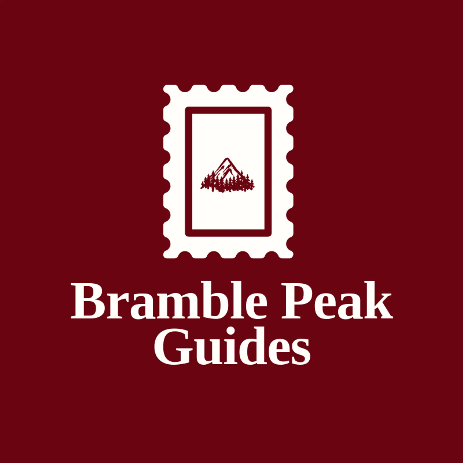 Bramble Peak Guides logo for forest