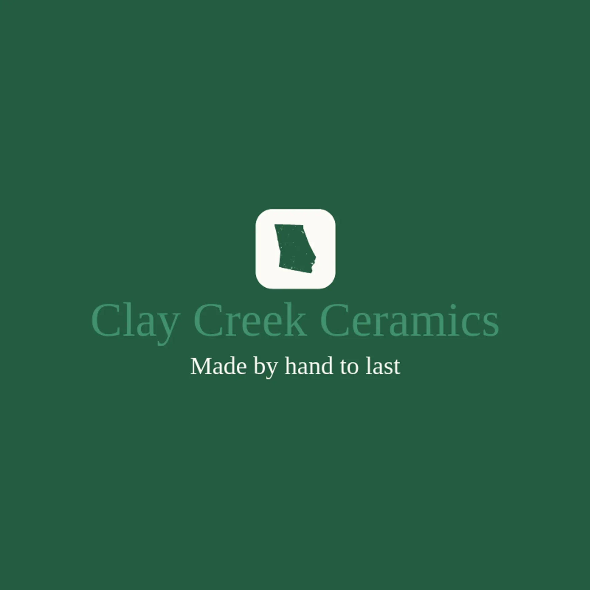 Clay Creek Ceramics logo for georgia