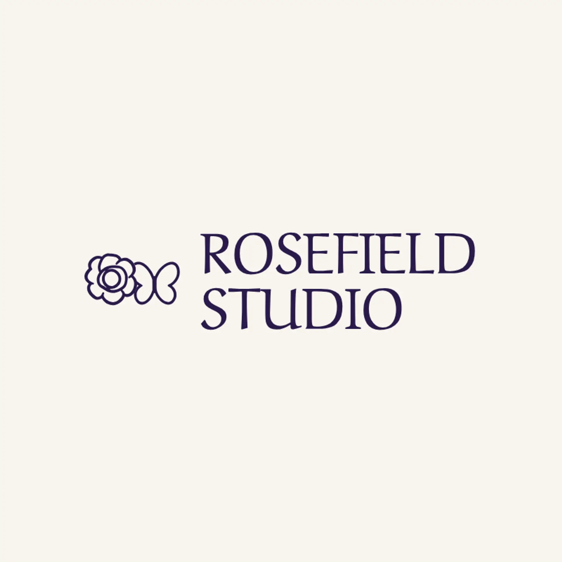 Rosefield Studio logo for flower
