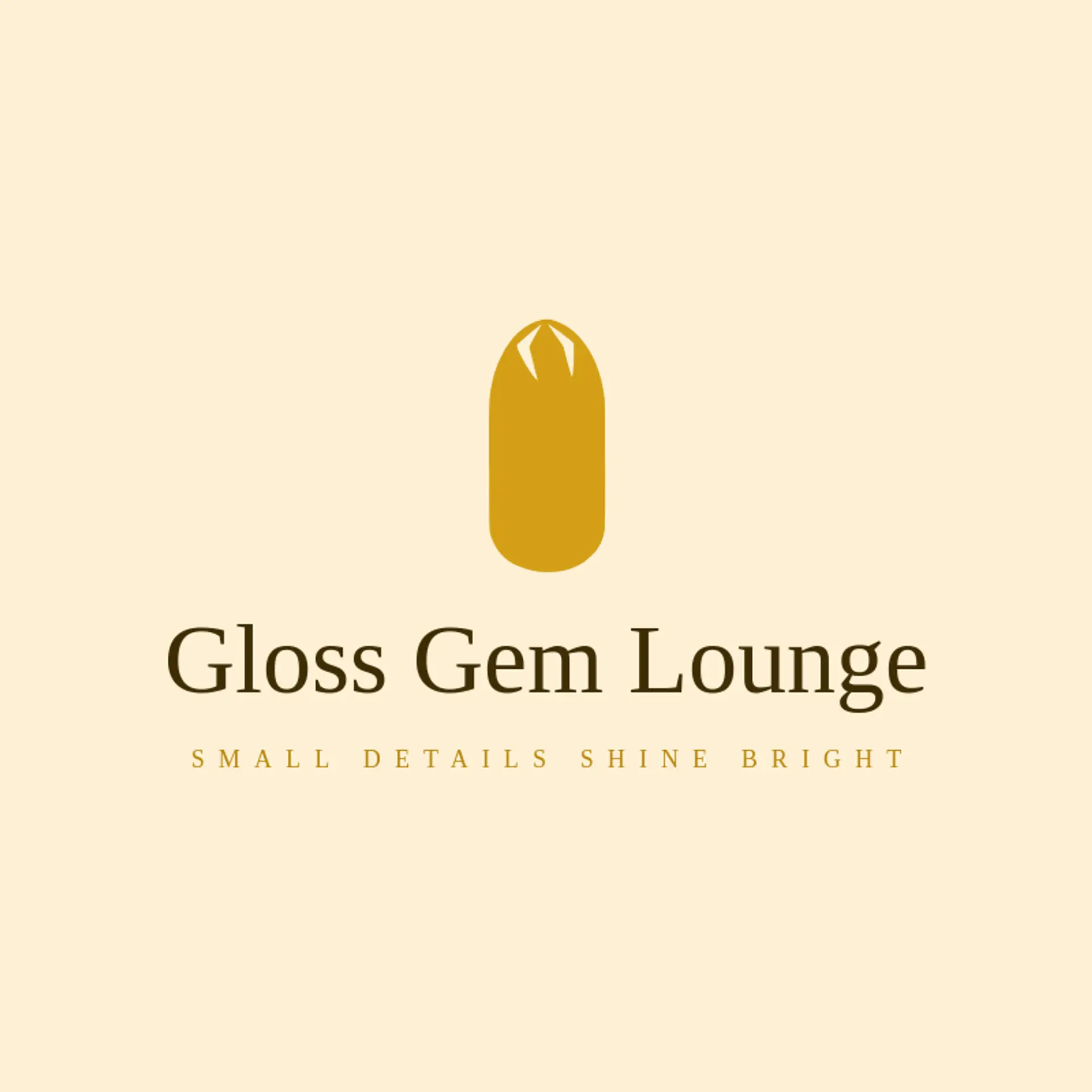 Gloss Gem Lounge logo for nails
