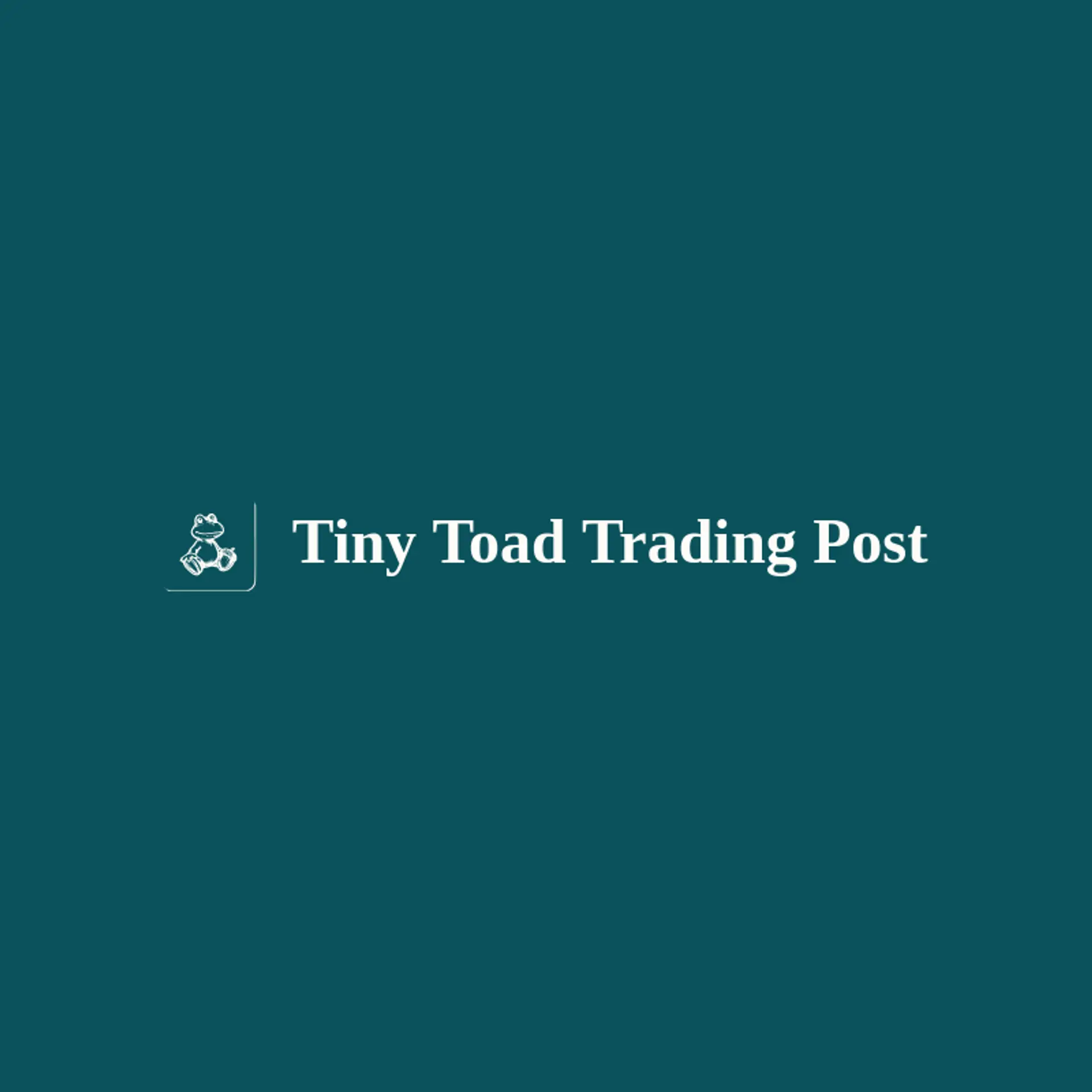 Tiny Toad Trading Post logo for toad