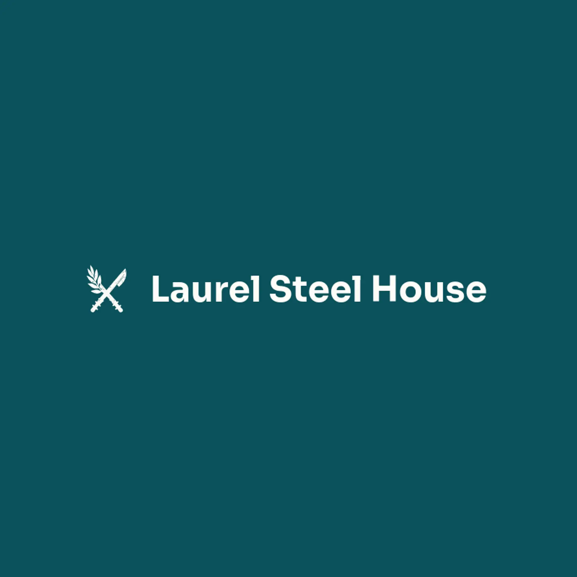 Laurel Steel House logo for sword