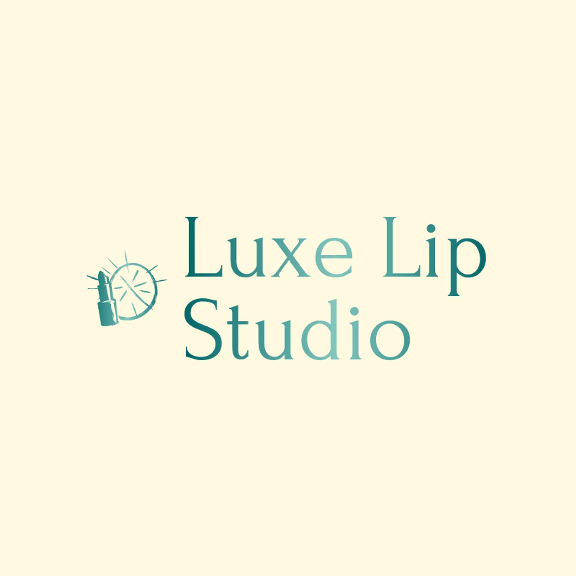 Luxe Lip Studio logo for makeup