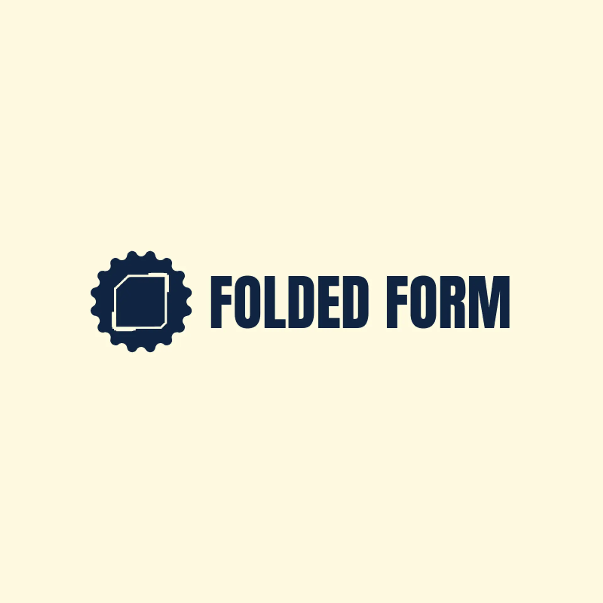 Folded Form logo for polygon