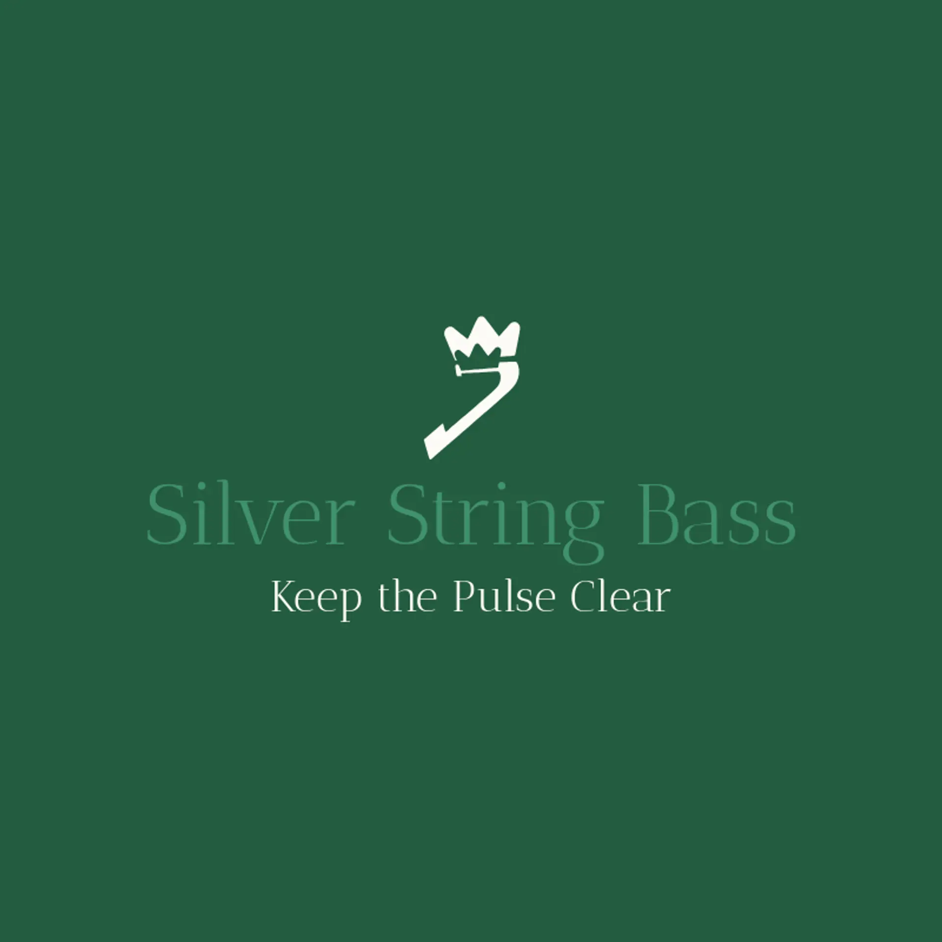 Silver String Bass logo for bass