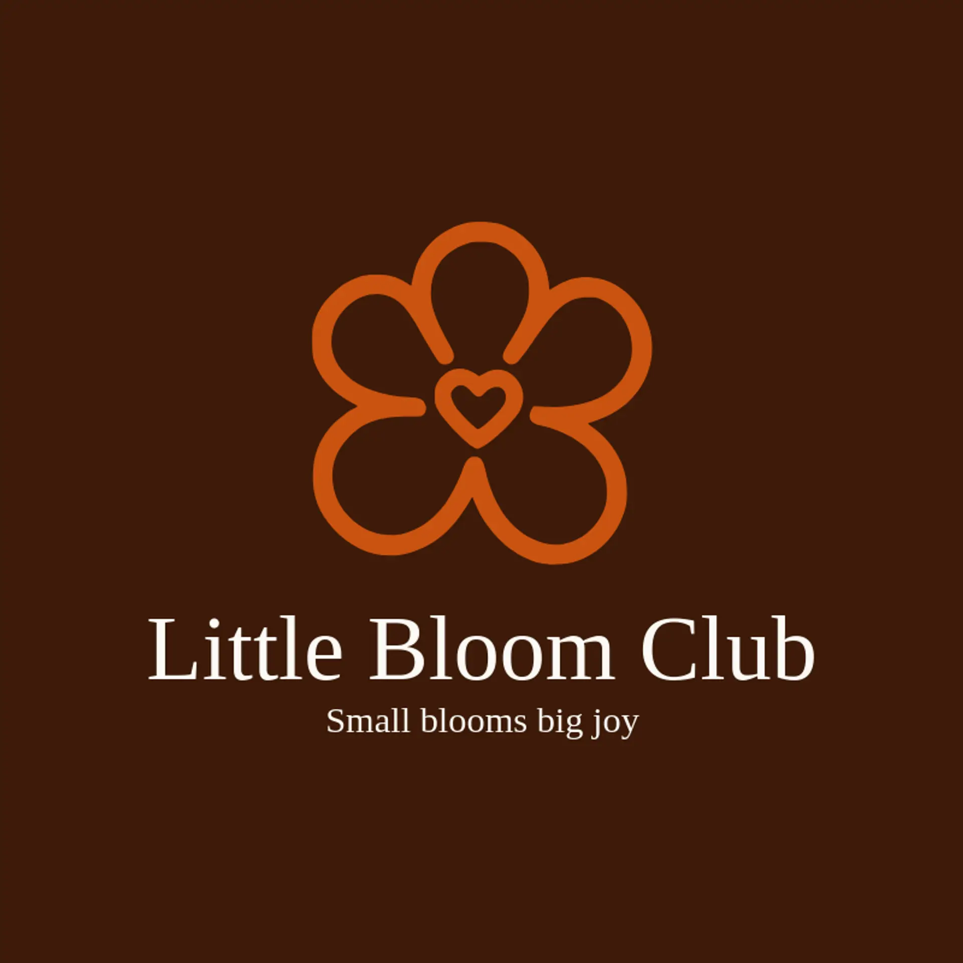 Little Bloom Club logo for blossom