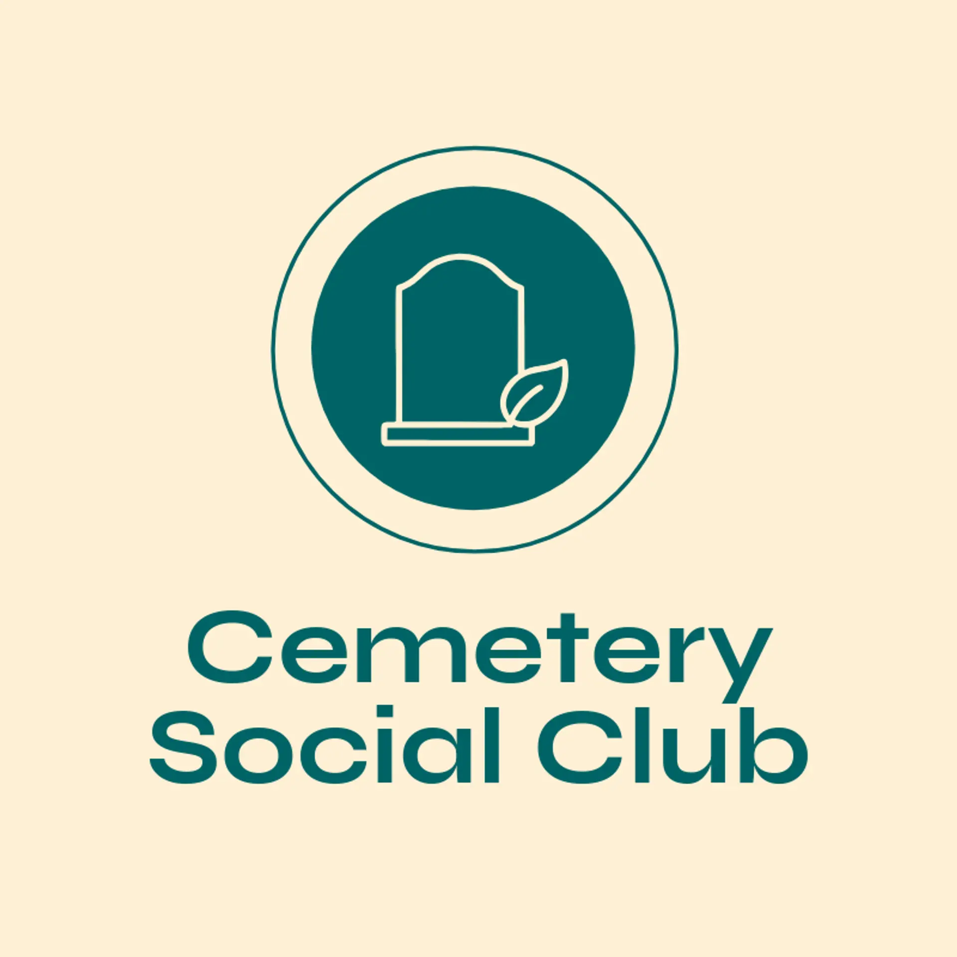 Cemetery Social Club logo for zombie