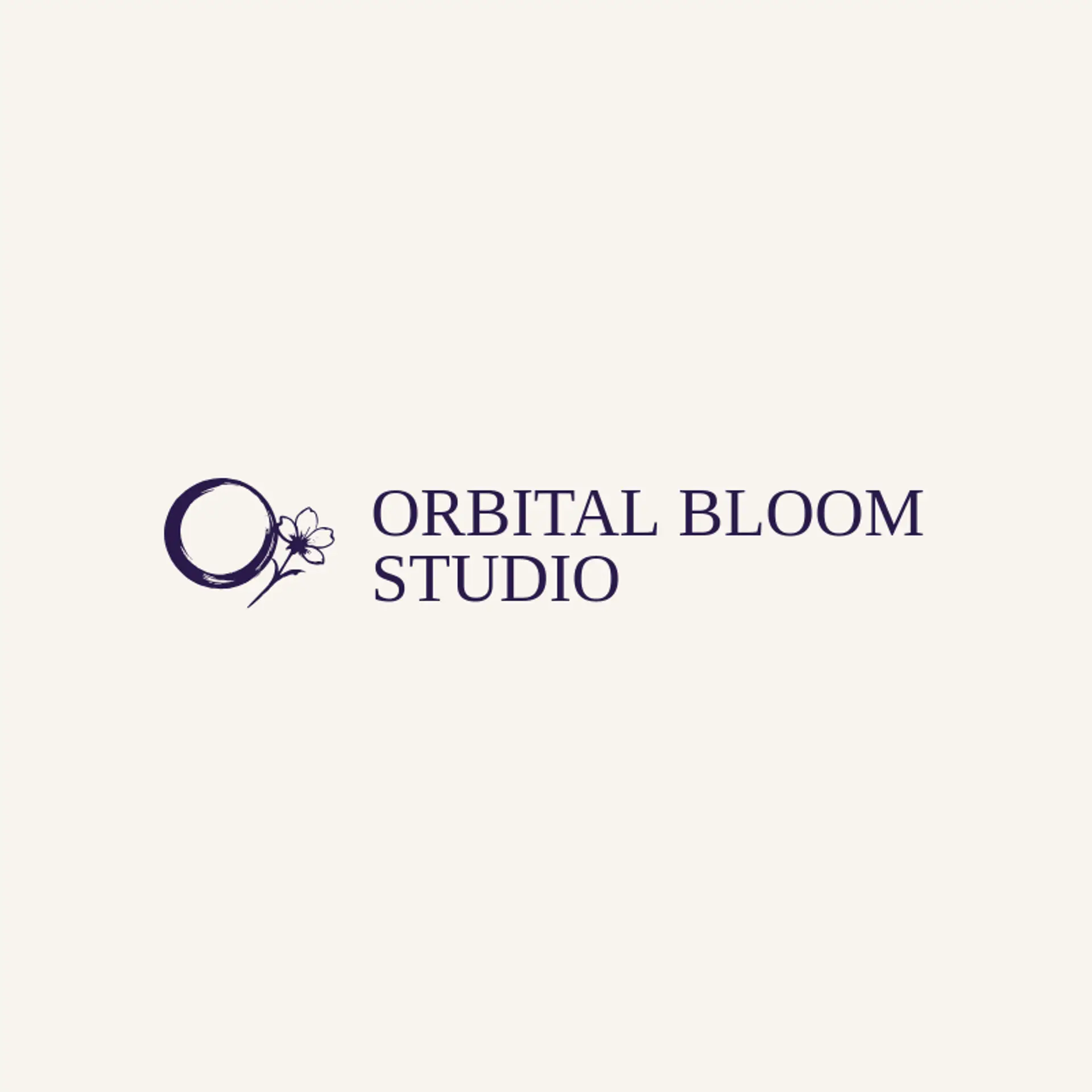 Orbital Bloom Studio logo for sphere