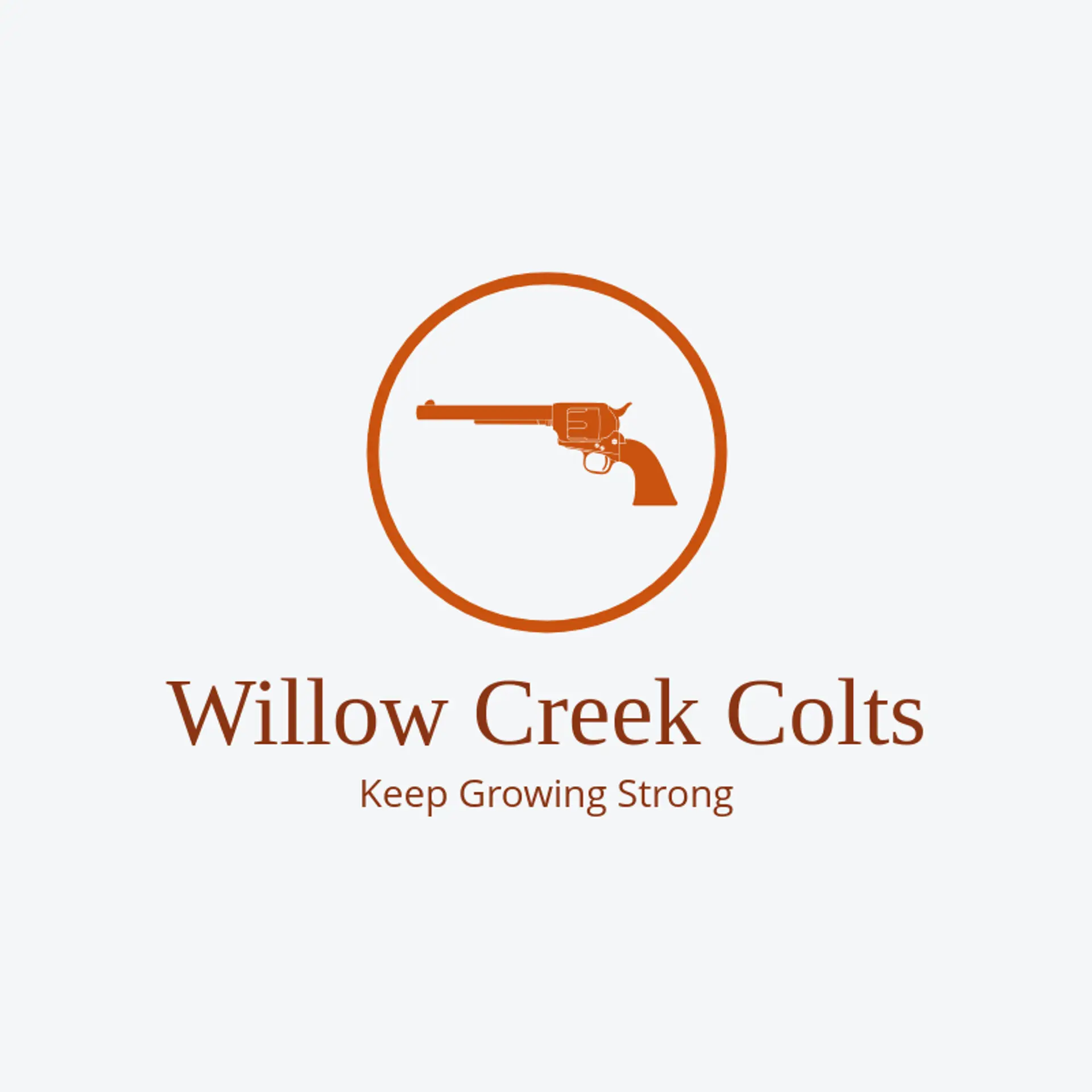 Willow Creek Colts logo for colt
