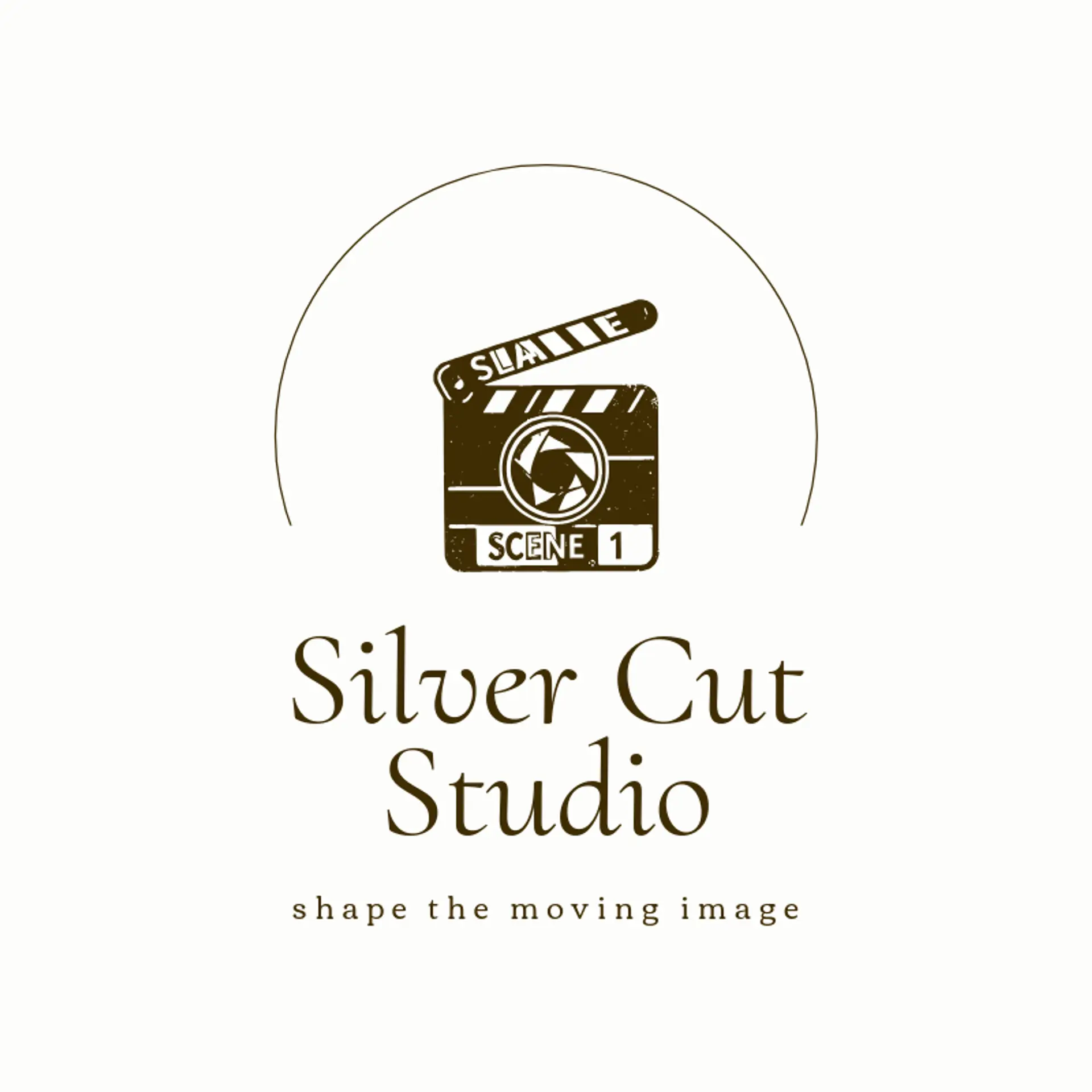 Silver Cut Studio logo for video