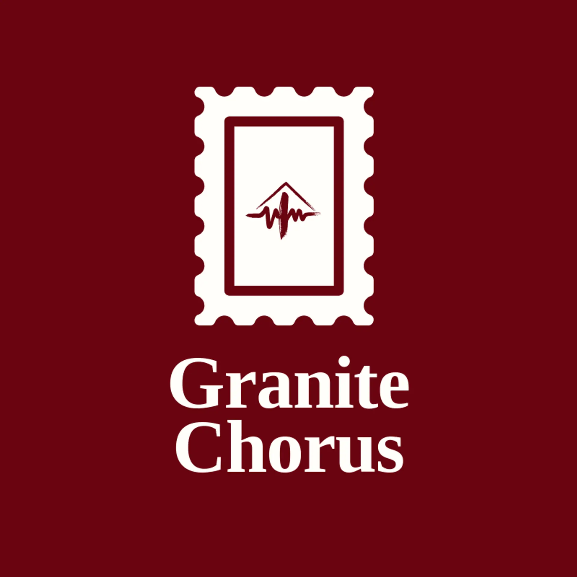 Granite Chorus logo for rock music
