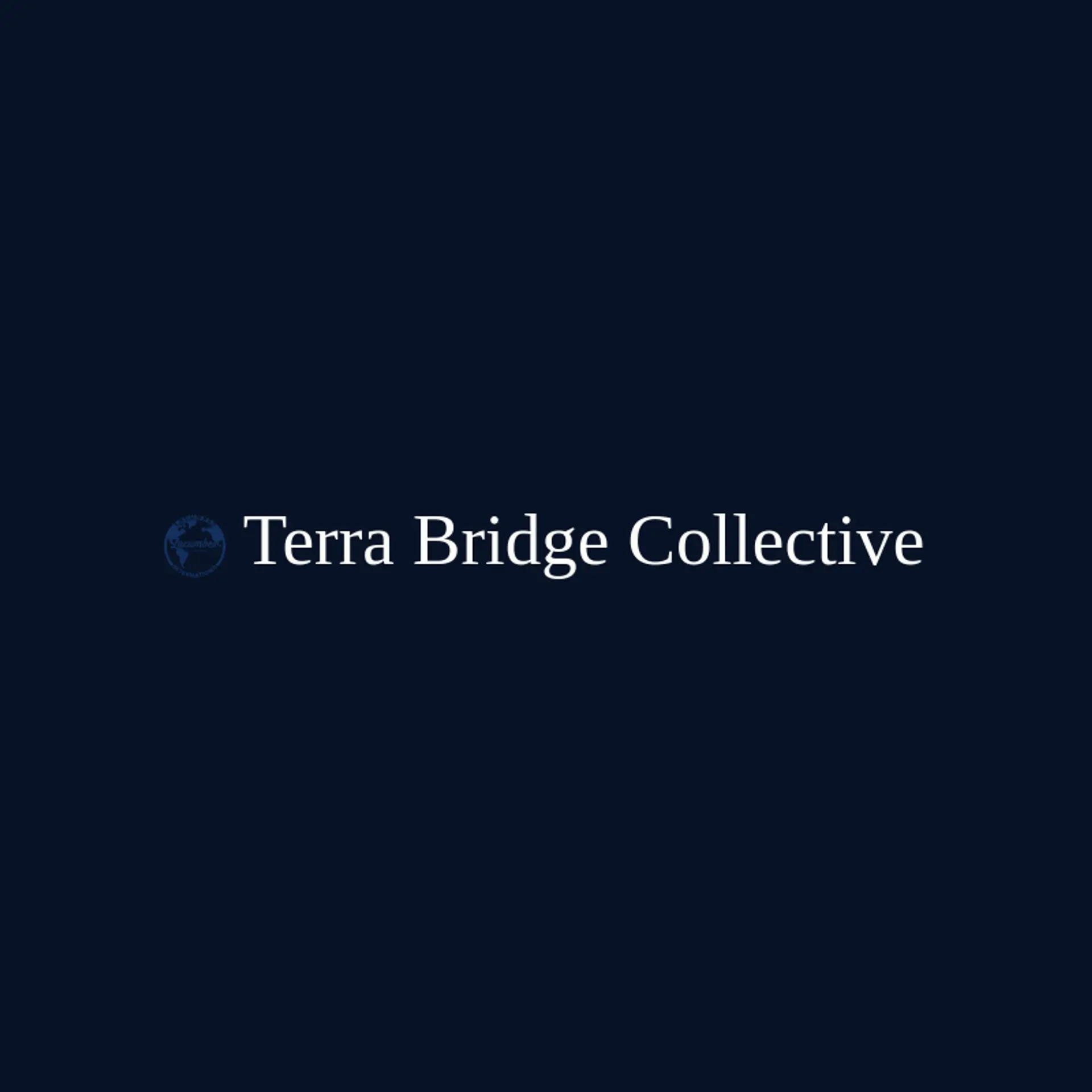 Terra Bridge Collective logo for international