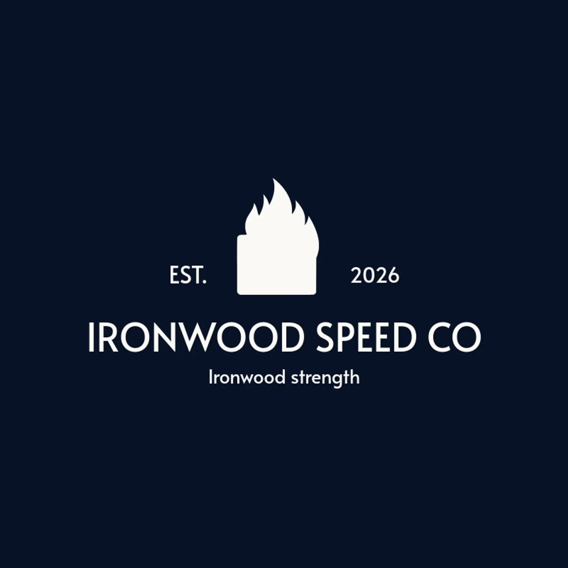 Ironwood Speed Co logo for engine