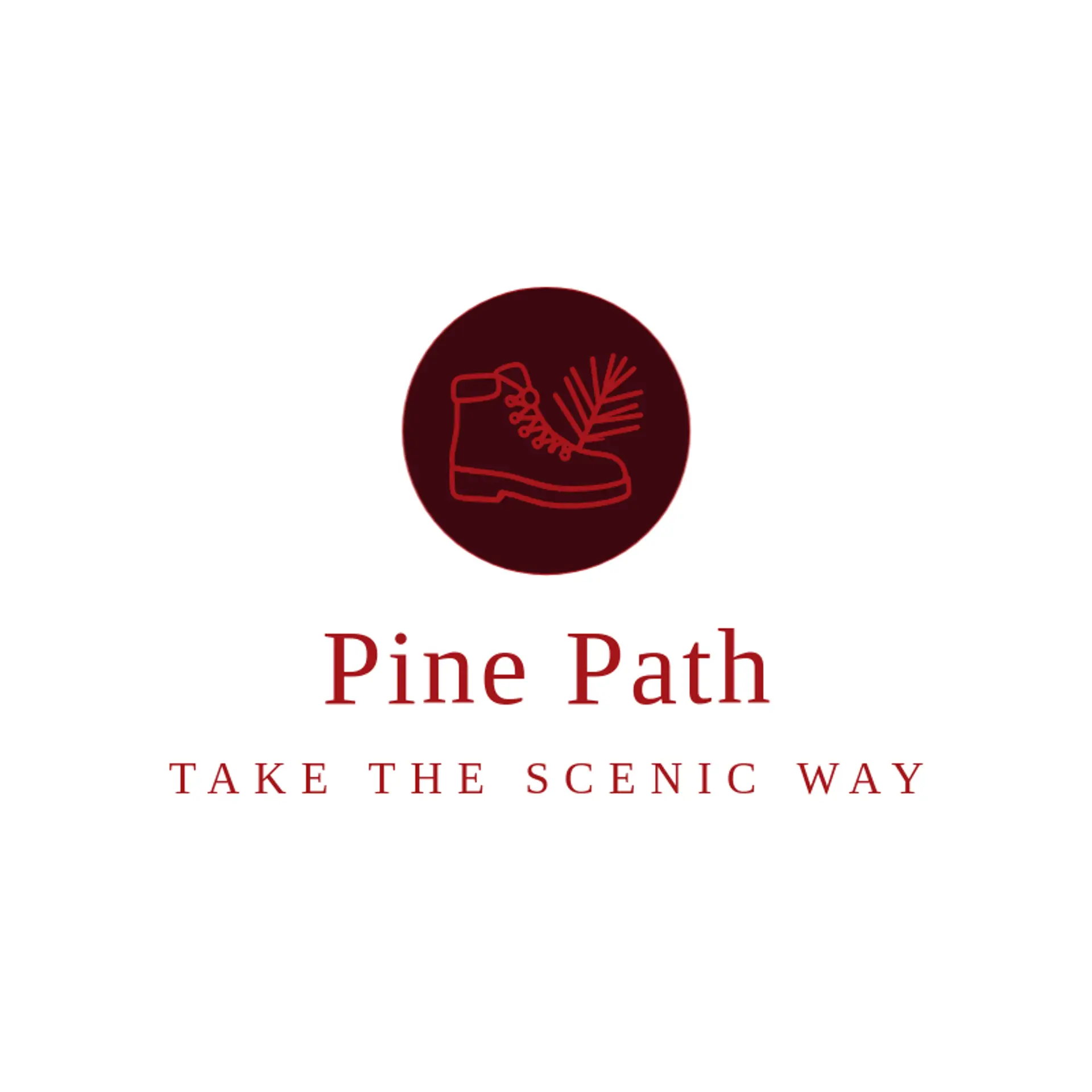 Pine Path logo for hiking