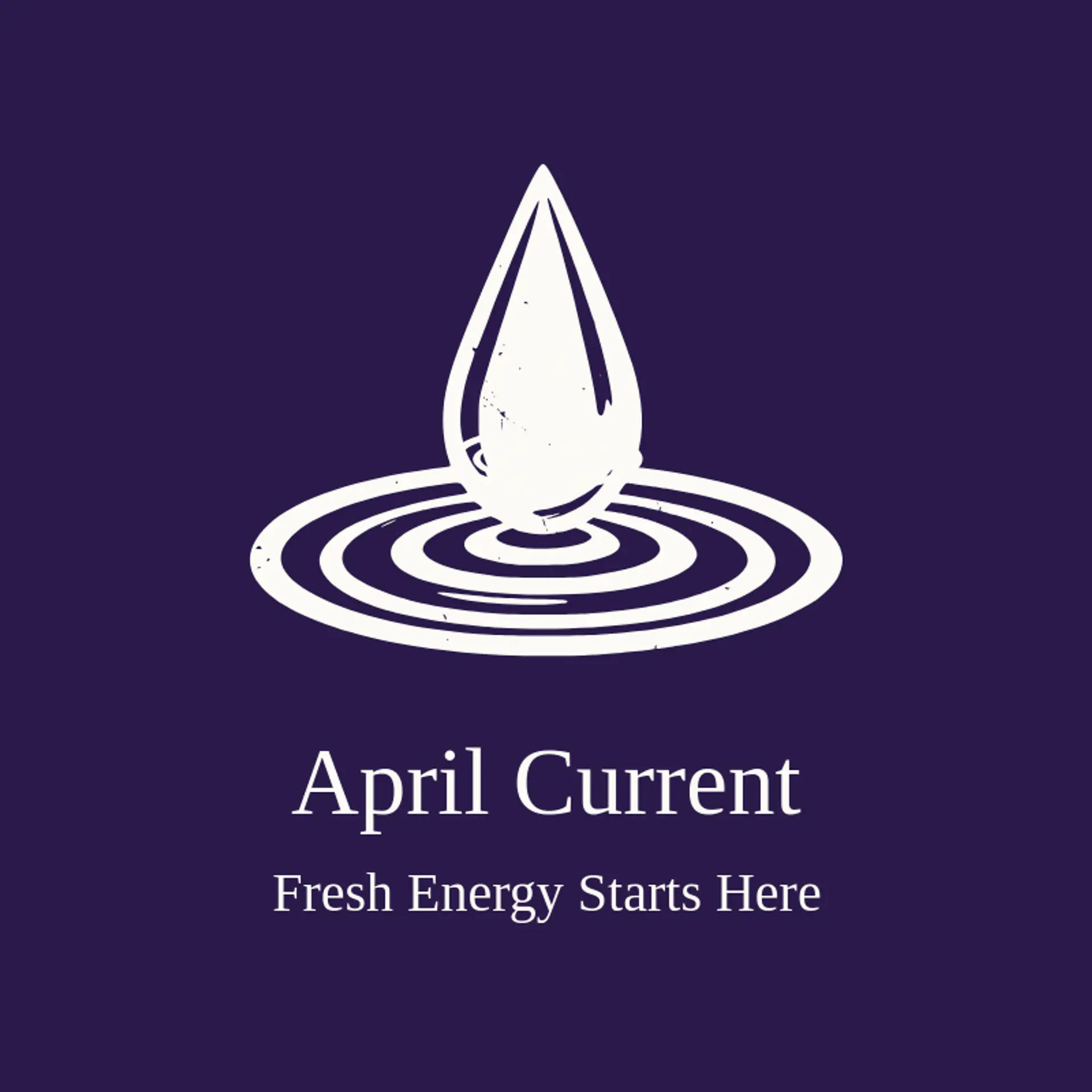 April Current logo for spring