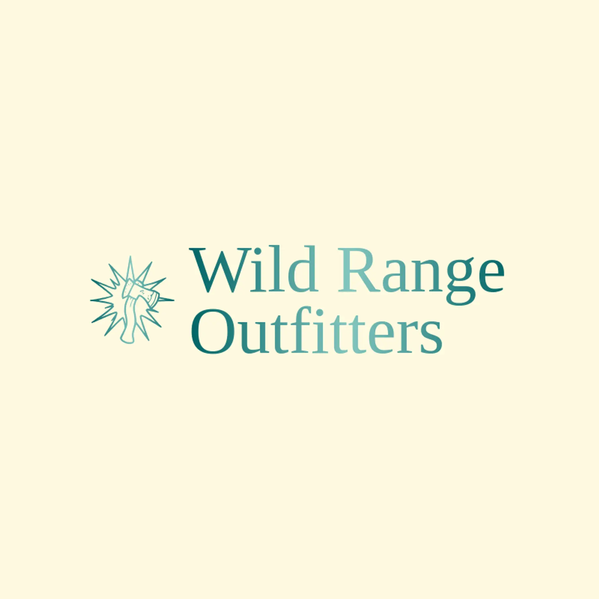 Wild Range Outfitters logo for tomahawk