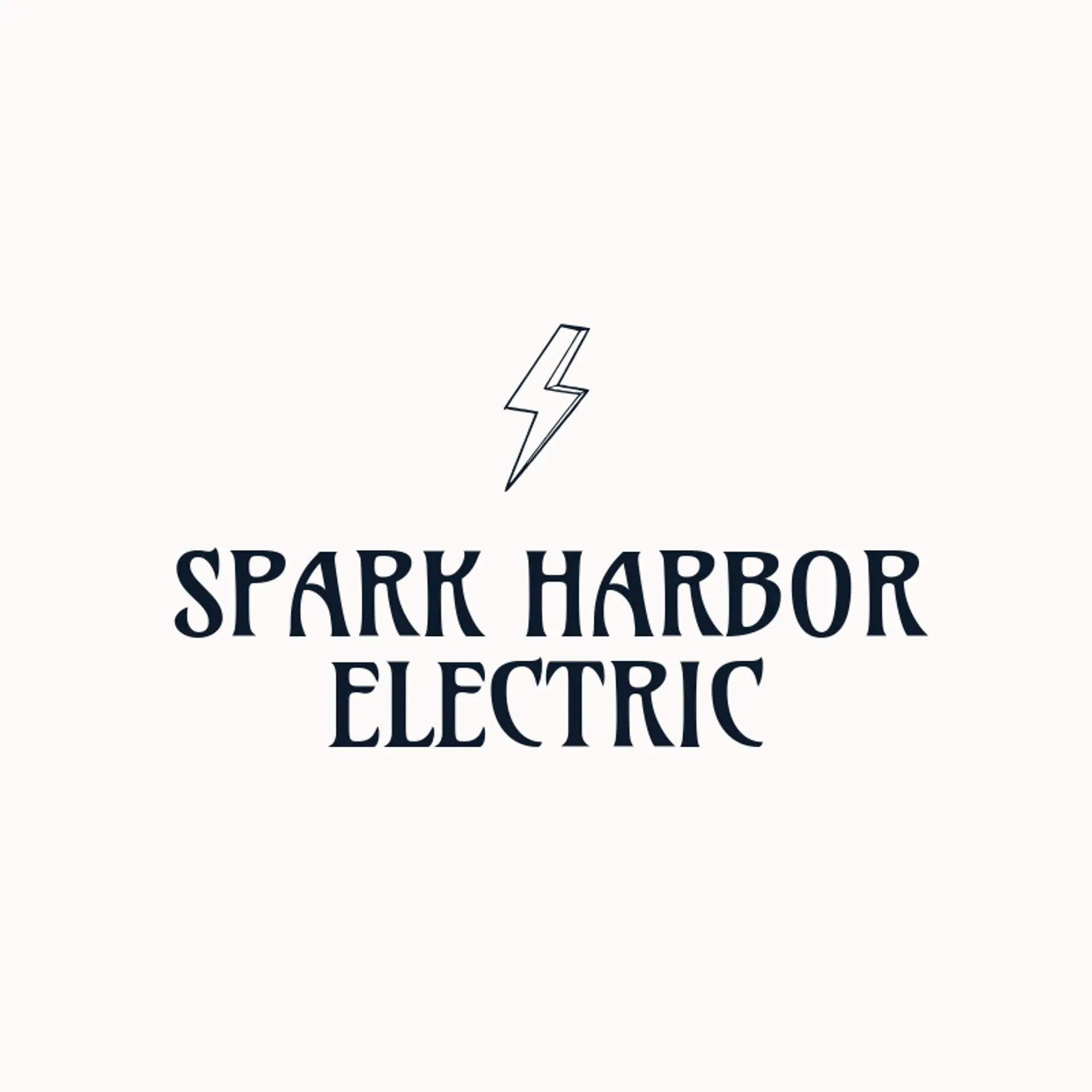 Spark Harbor Electric logo for thunderbolt