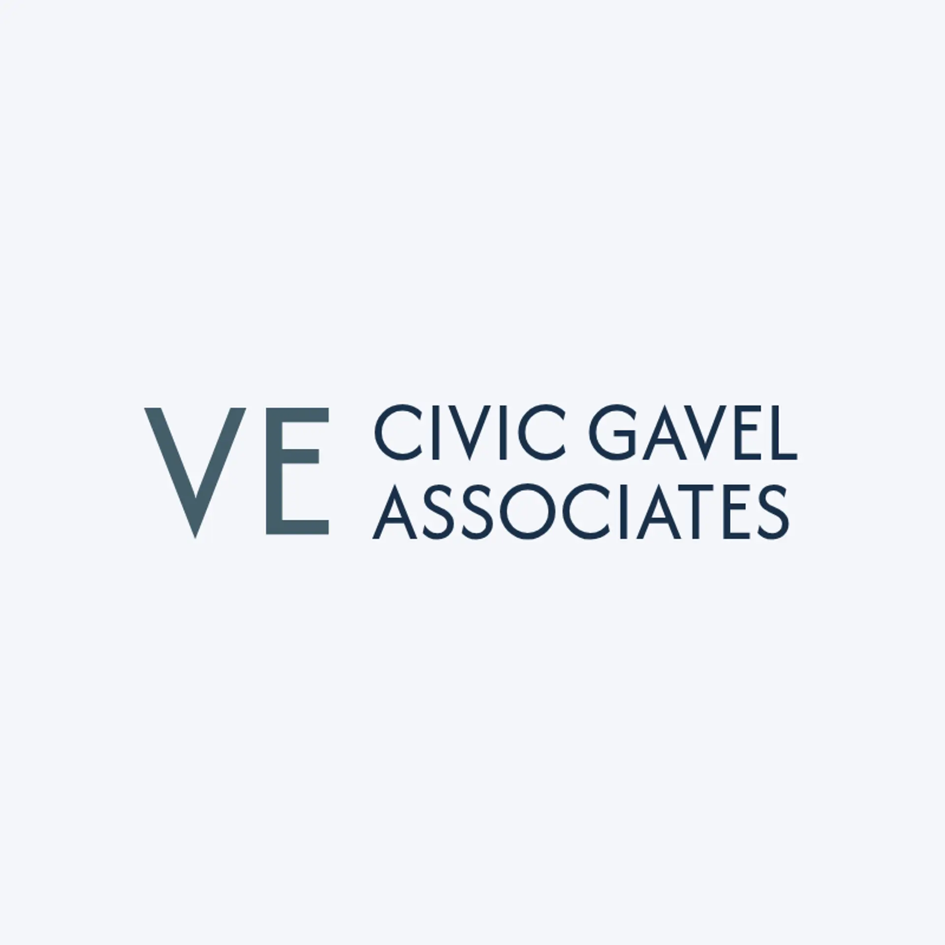 Civic Gavel Associates logo for law office