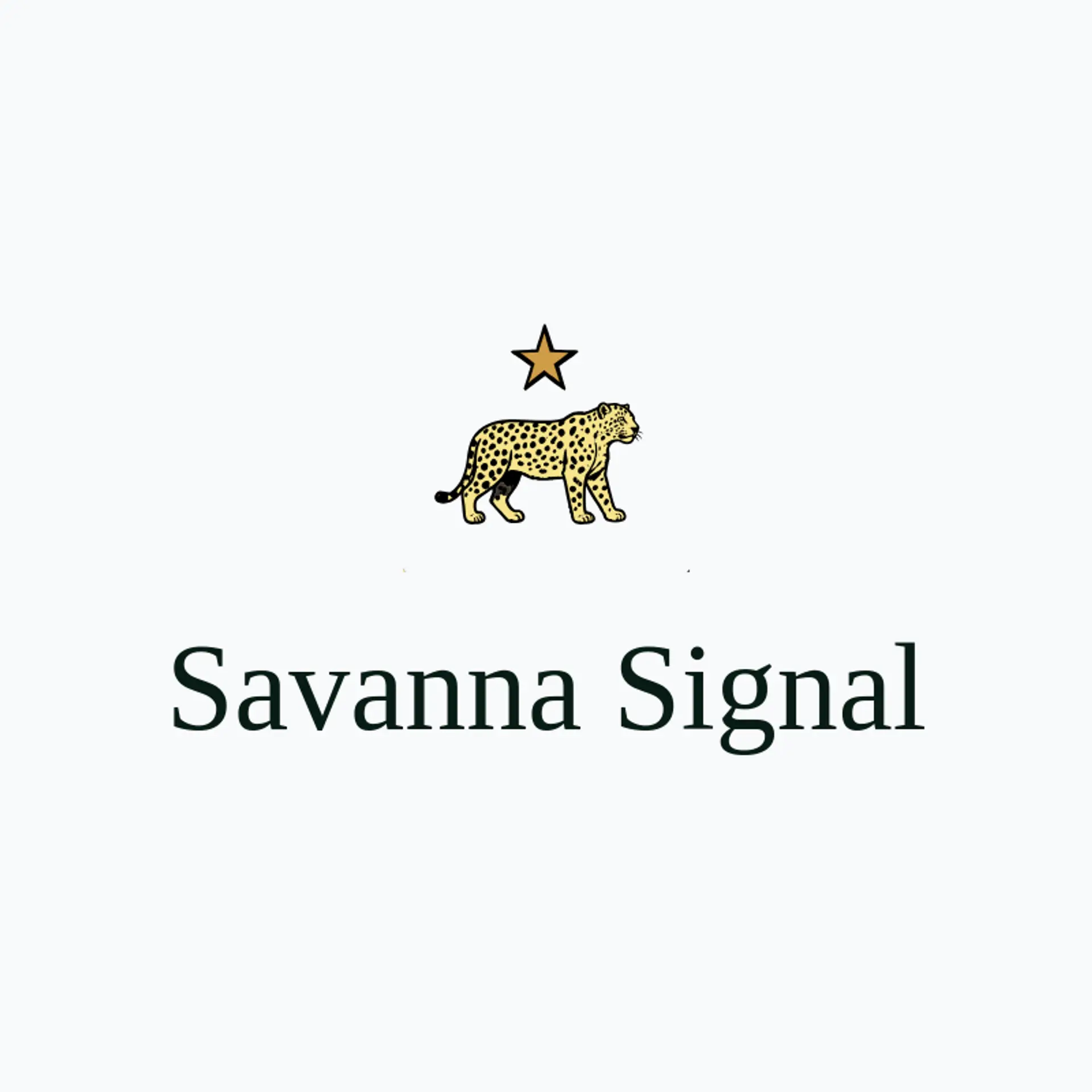 Savanna Signal logo for leopard