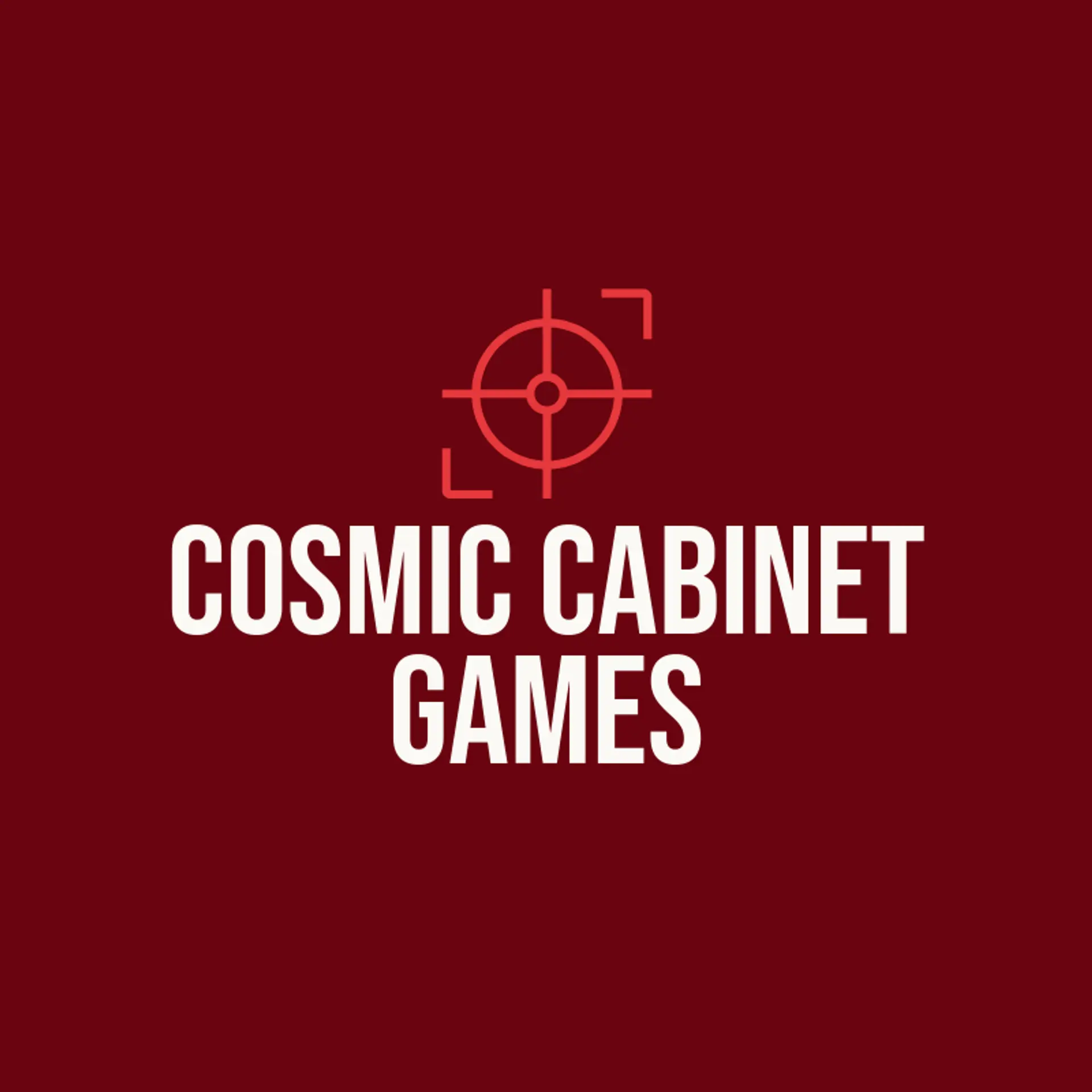 Cosmic Cabinet Games logo for arcade
